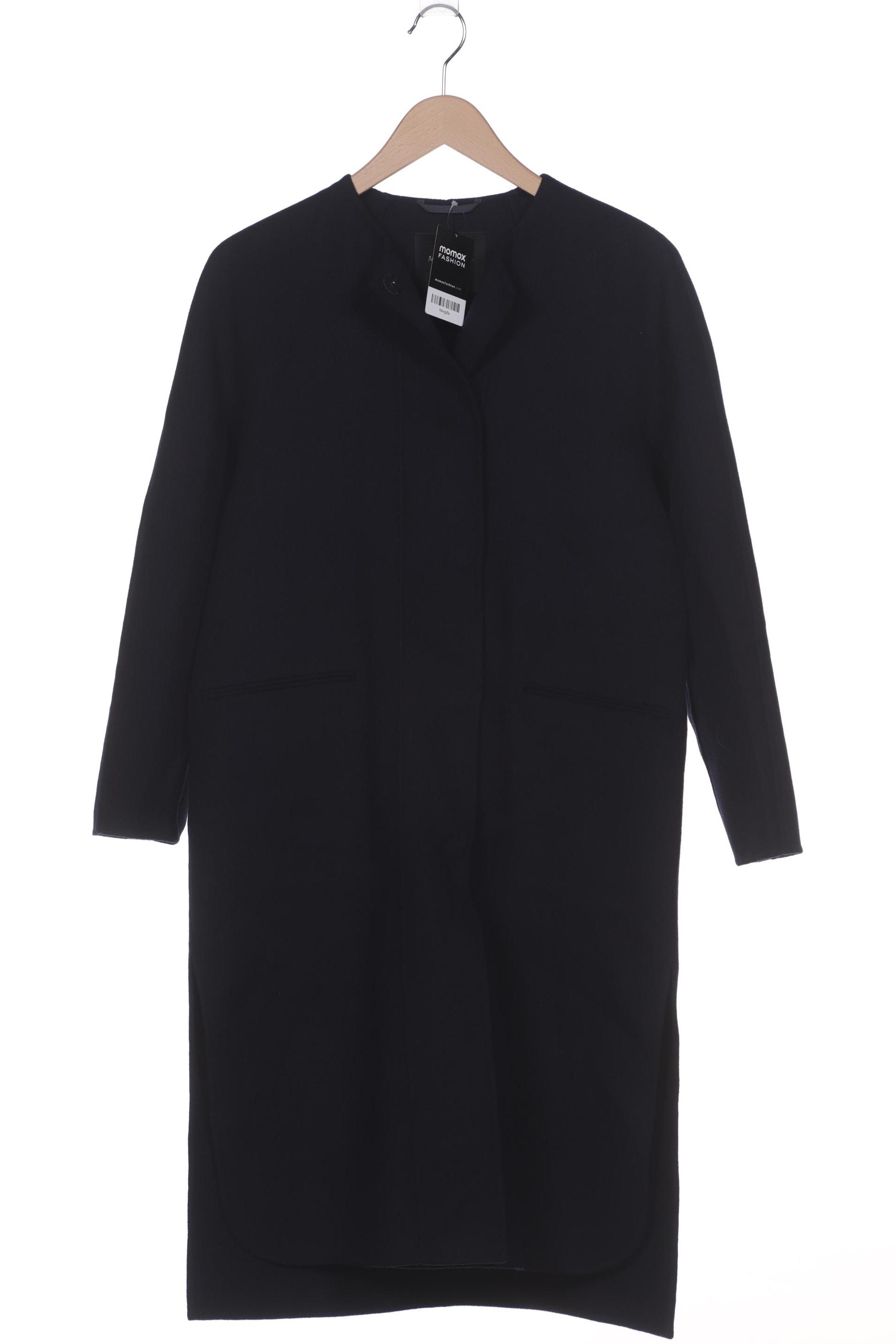 

Massimo Dutti Damen Mantel, marineblau, Gr. 38