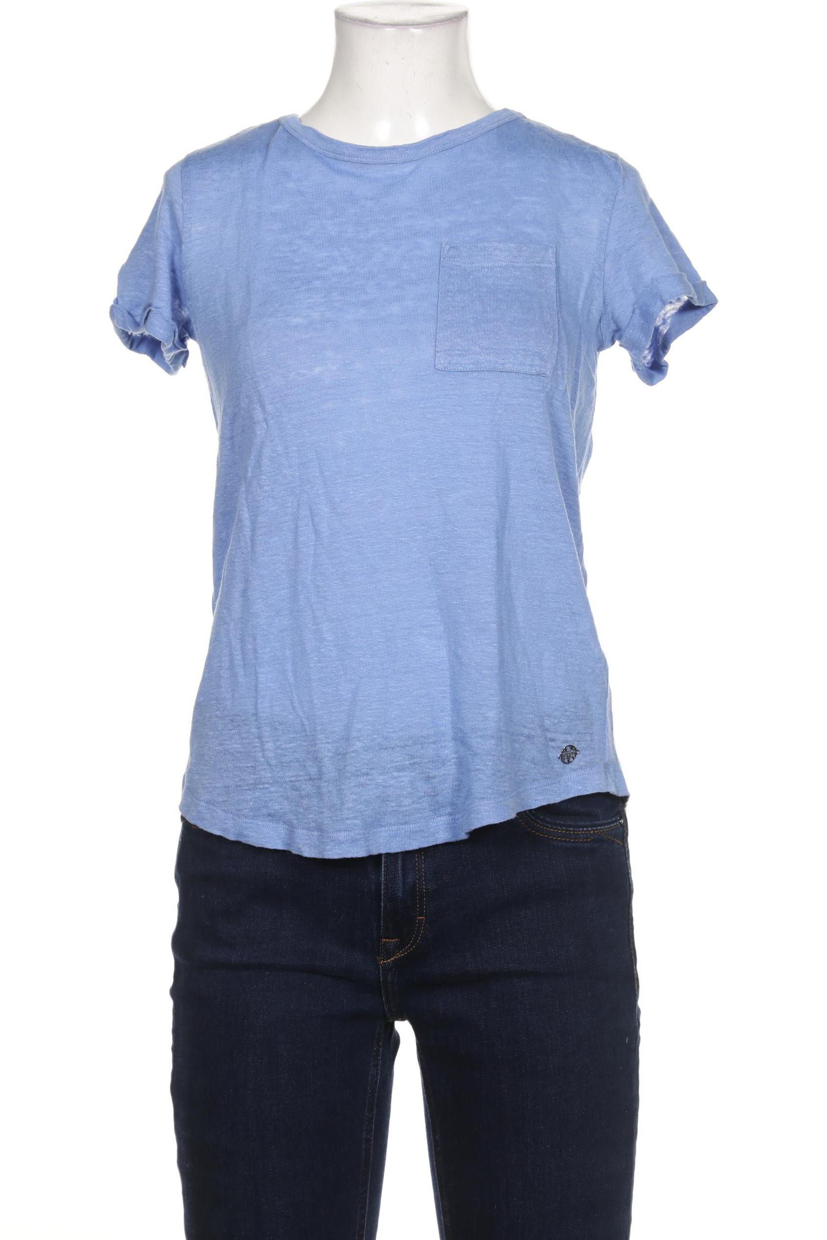 

Massimo Dutti Damen T-Shirt, blau, Gr. 34