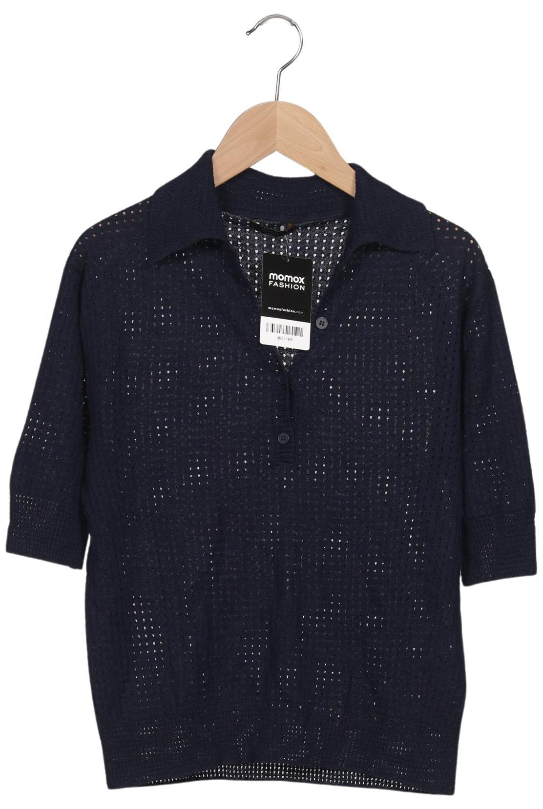 

Massimo Dutti Damen Poloshirt, marineblau, Gr. 38