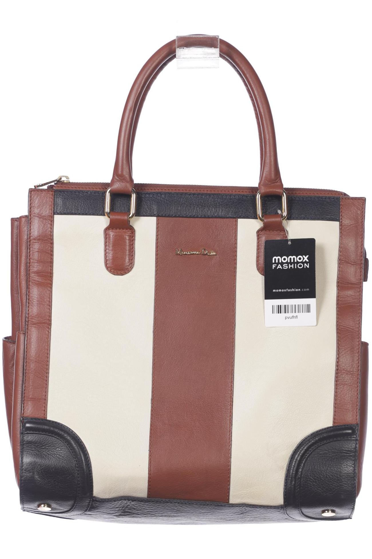 

Massimo Dutti Damen Handtasche, braun, Gr.