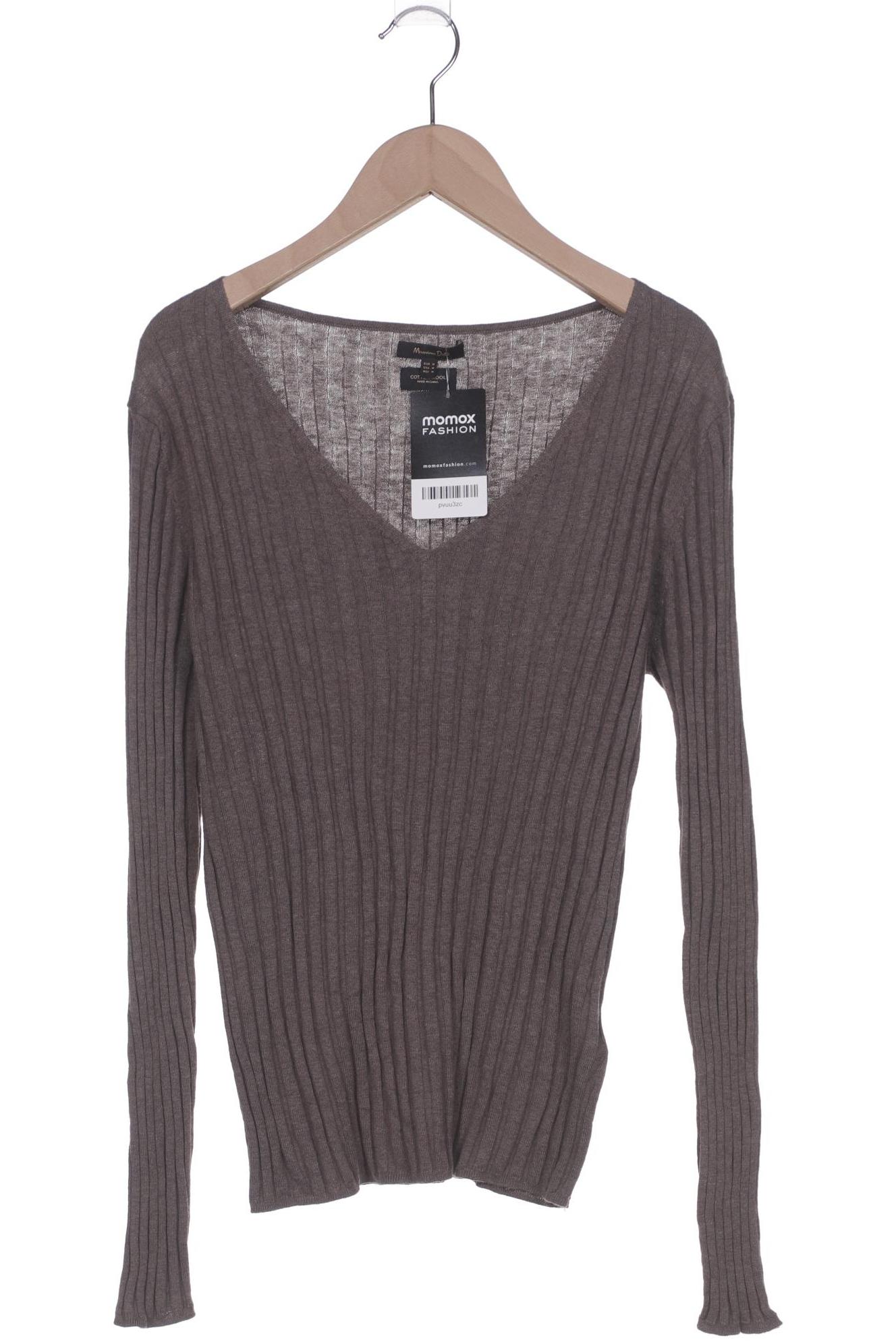 

Massimo Dutti Damen Pullover, grau, Gr. 38