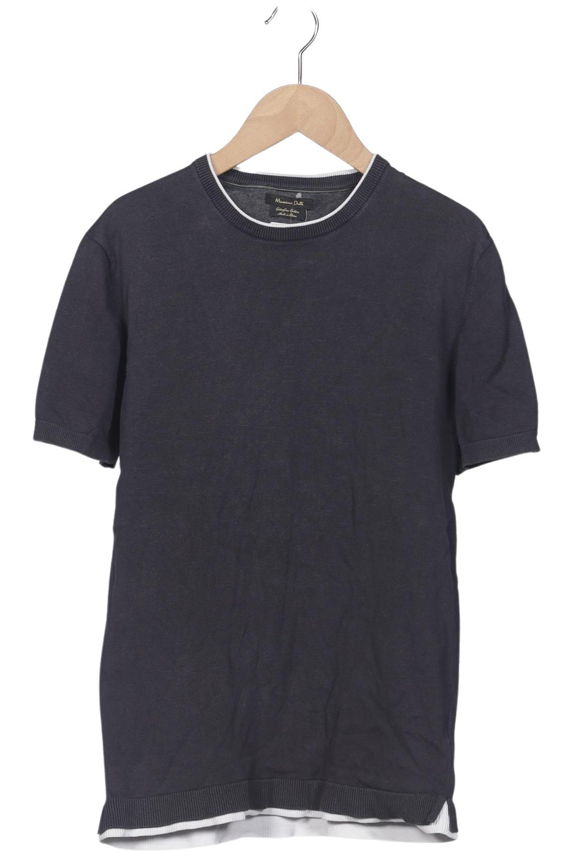 

Massimo Dutti Damen T-Shirt, marineblau, Gr. 42