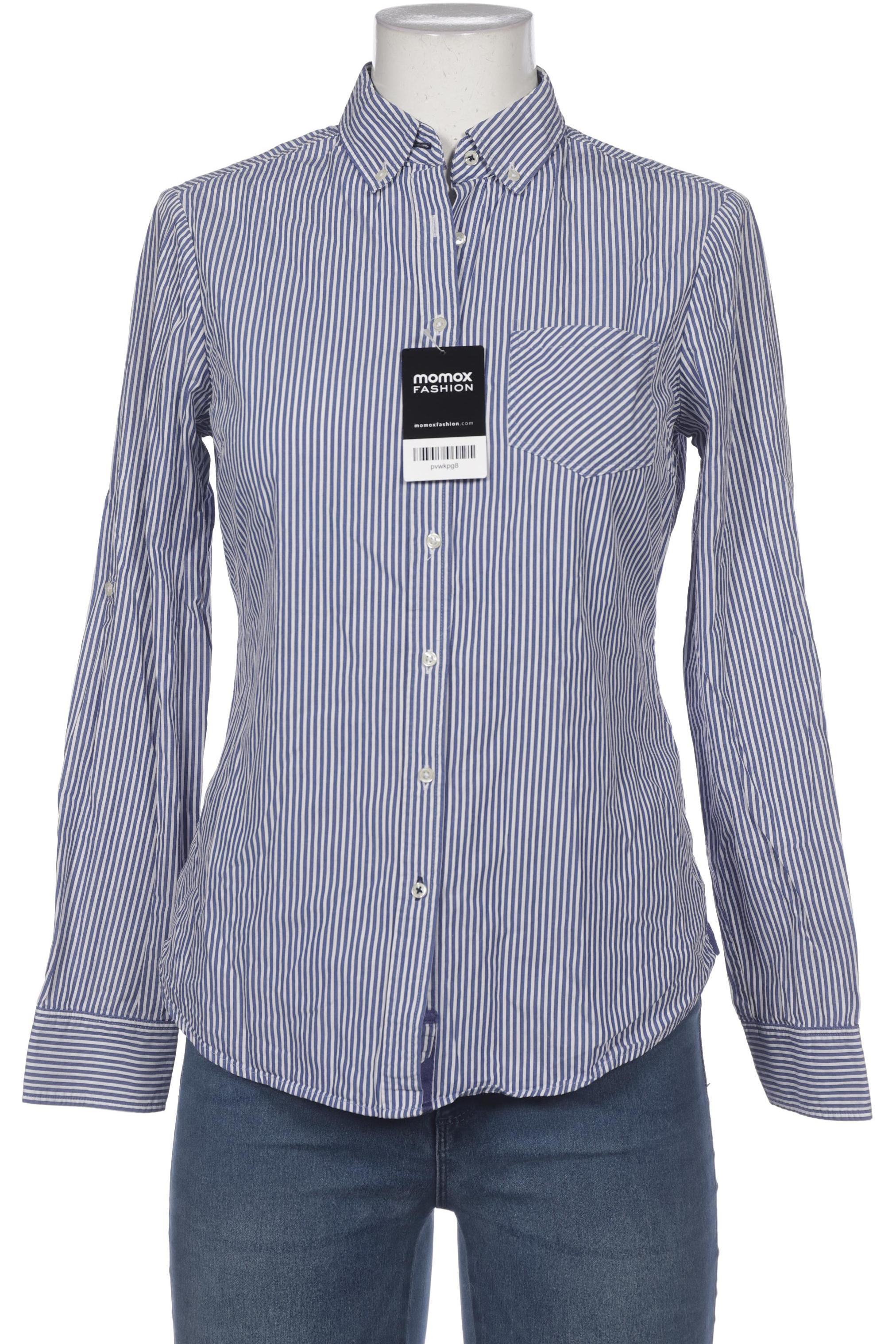 

Massimo Dutti Damen Bluse, marineblau, Gr. 40