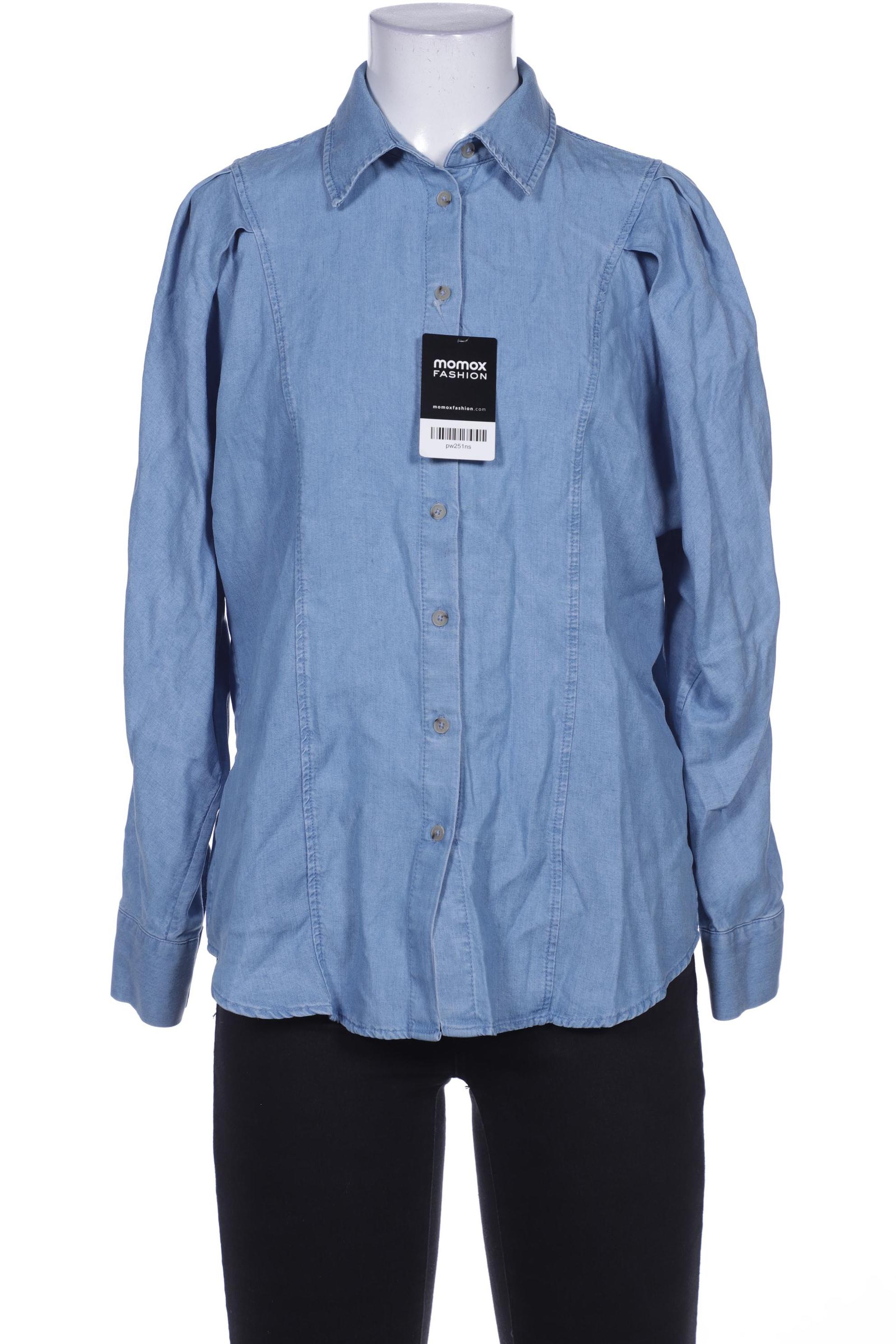 

Massimo Dutti Damen Bluse, hellblau