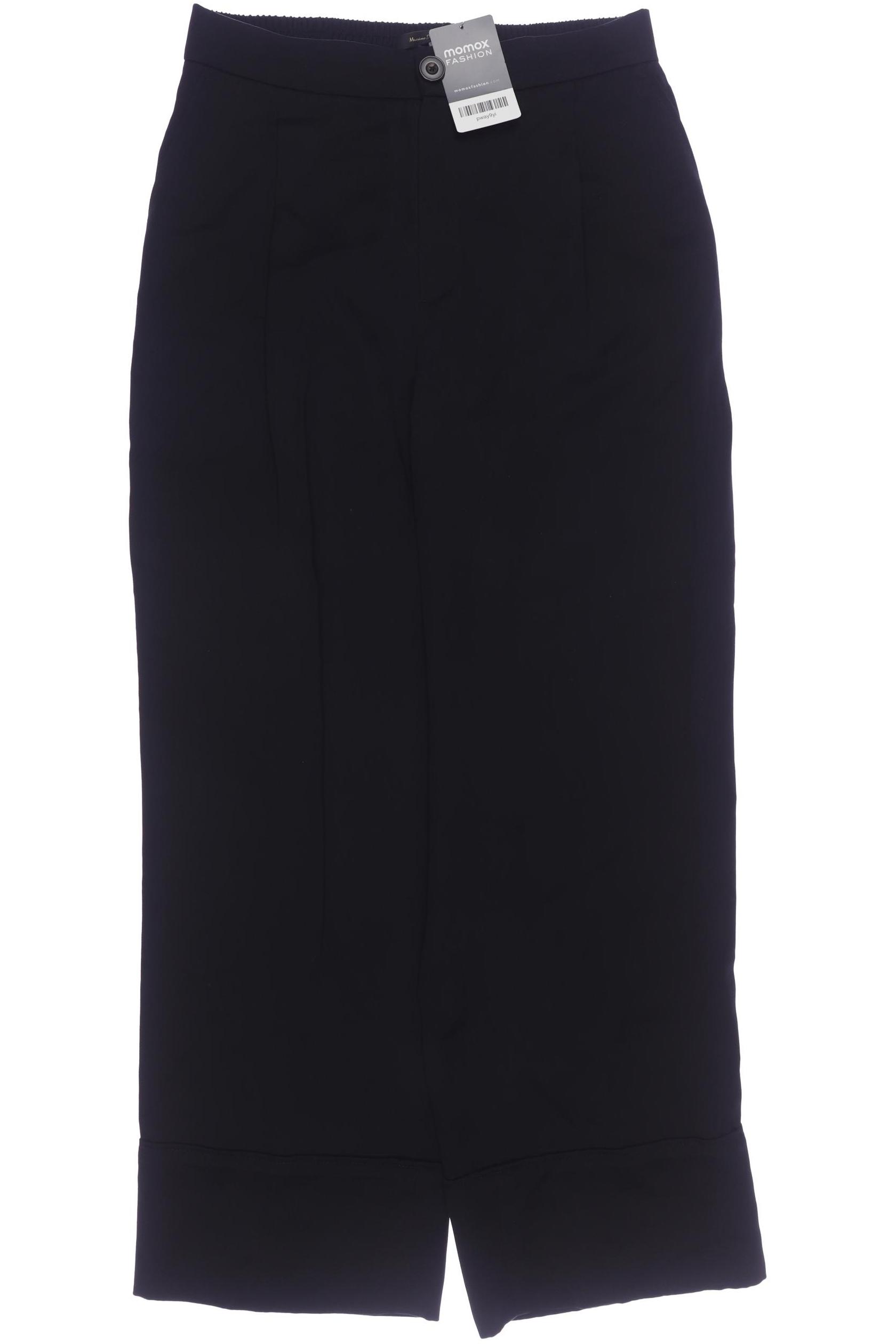 

Massimo Dutti Damen Stoffhose, schwarz, Gr. 40
