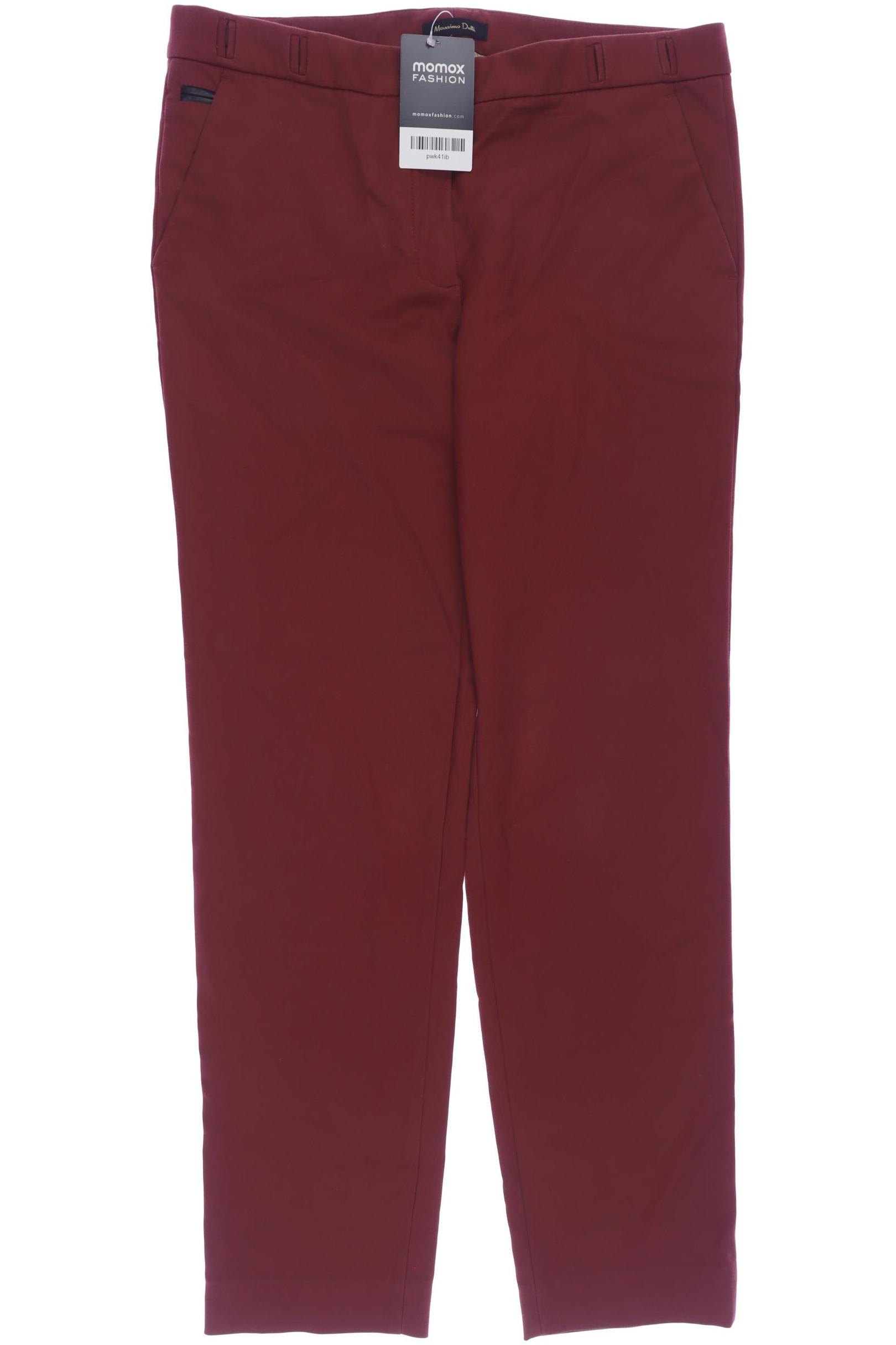 

Massimo Dutti Damen Stoffhose, rot, Gr. 38