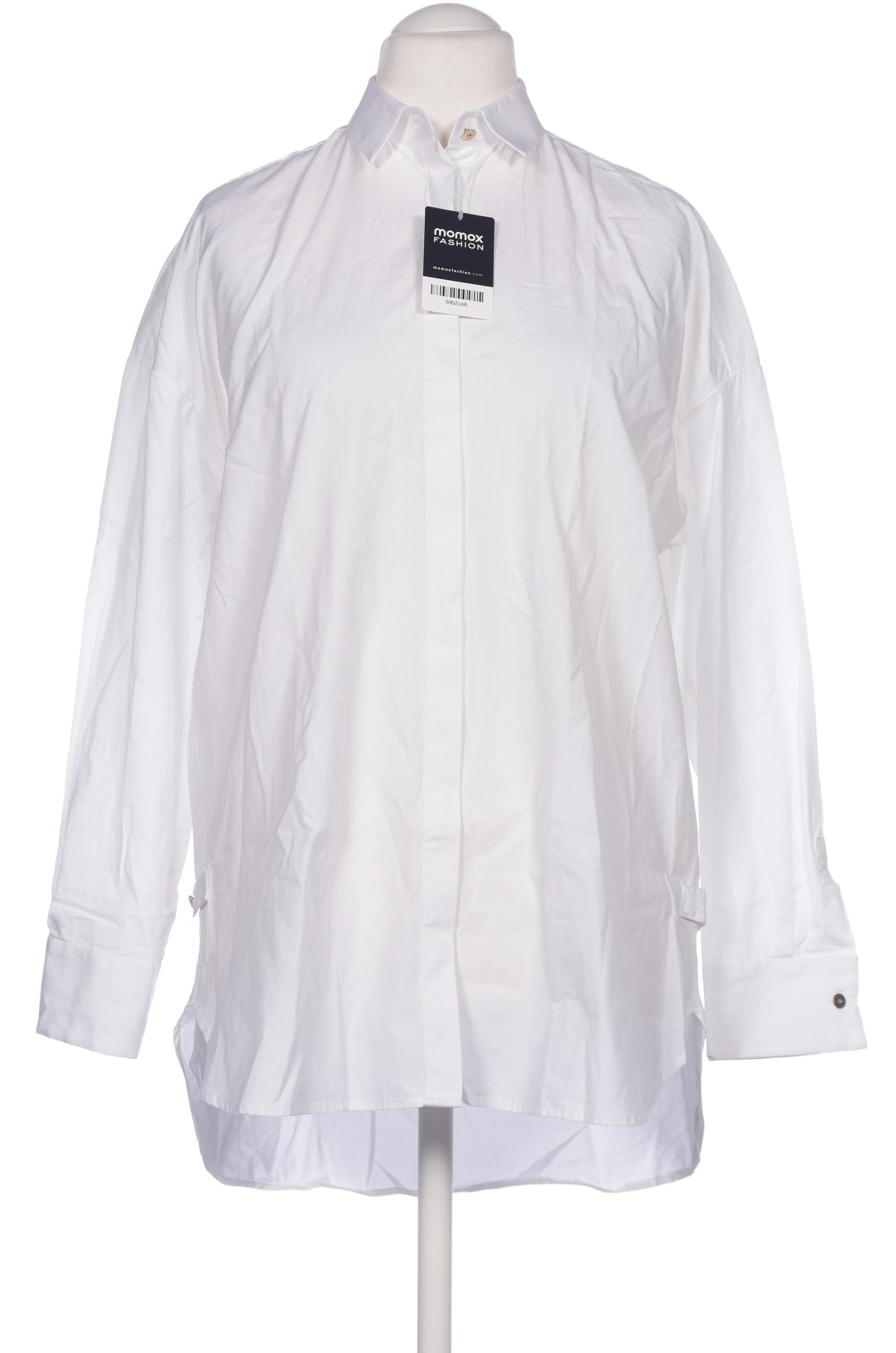 

Massimo Dutti Damen Bluse, weiß, Gr. 40