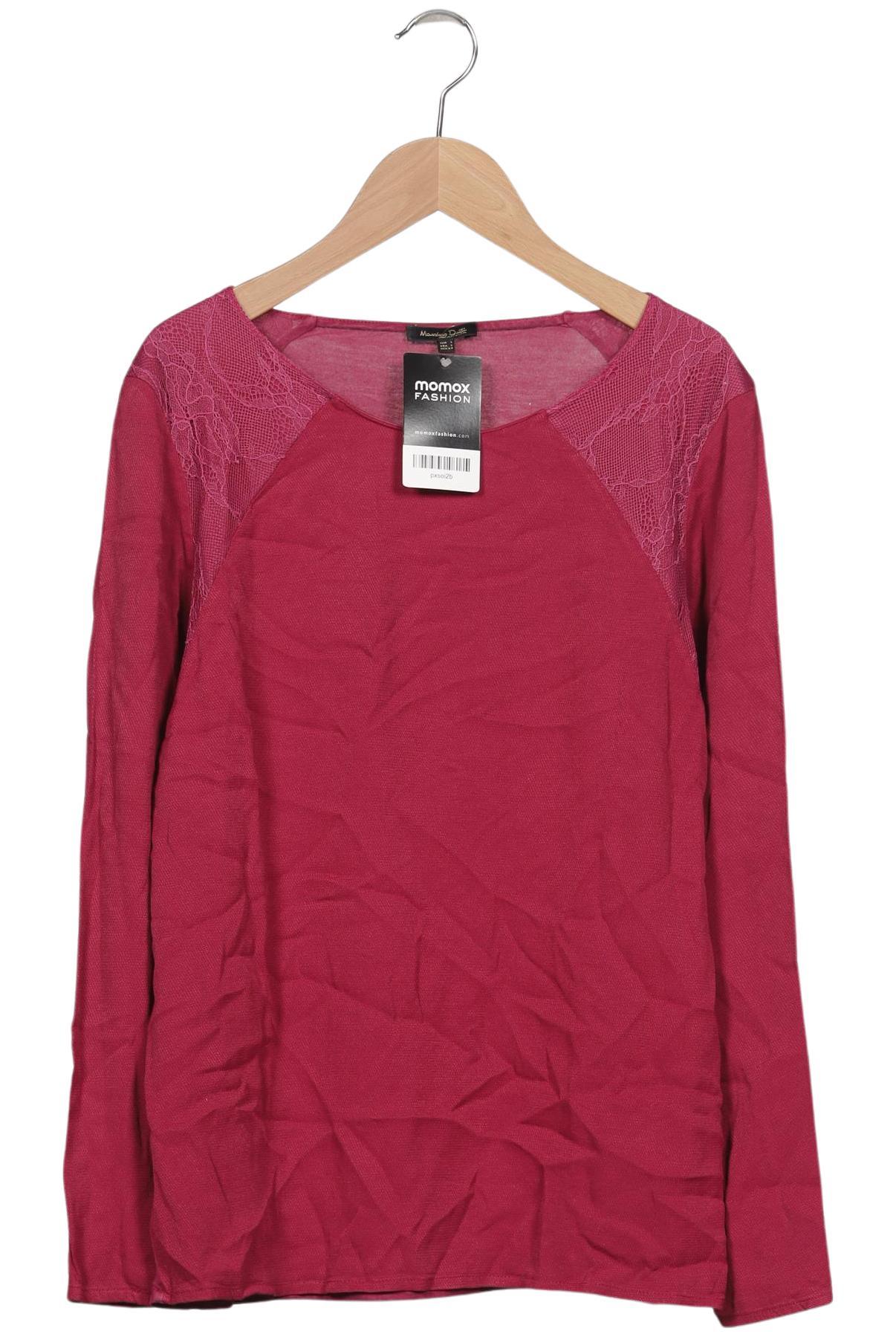 

Massimo Dutti Damen Langarmshirt, pink, Gr. 42