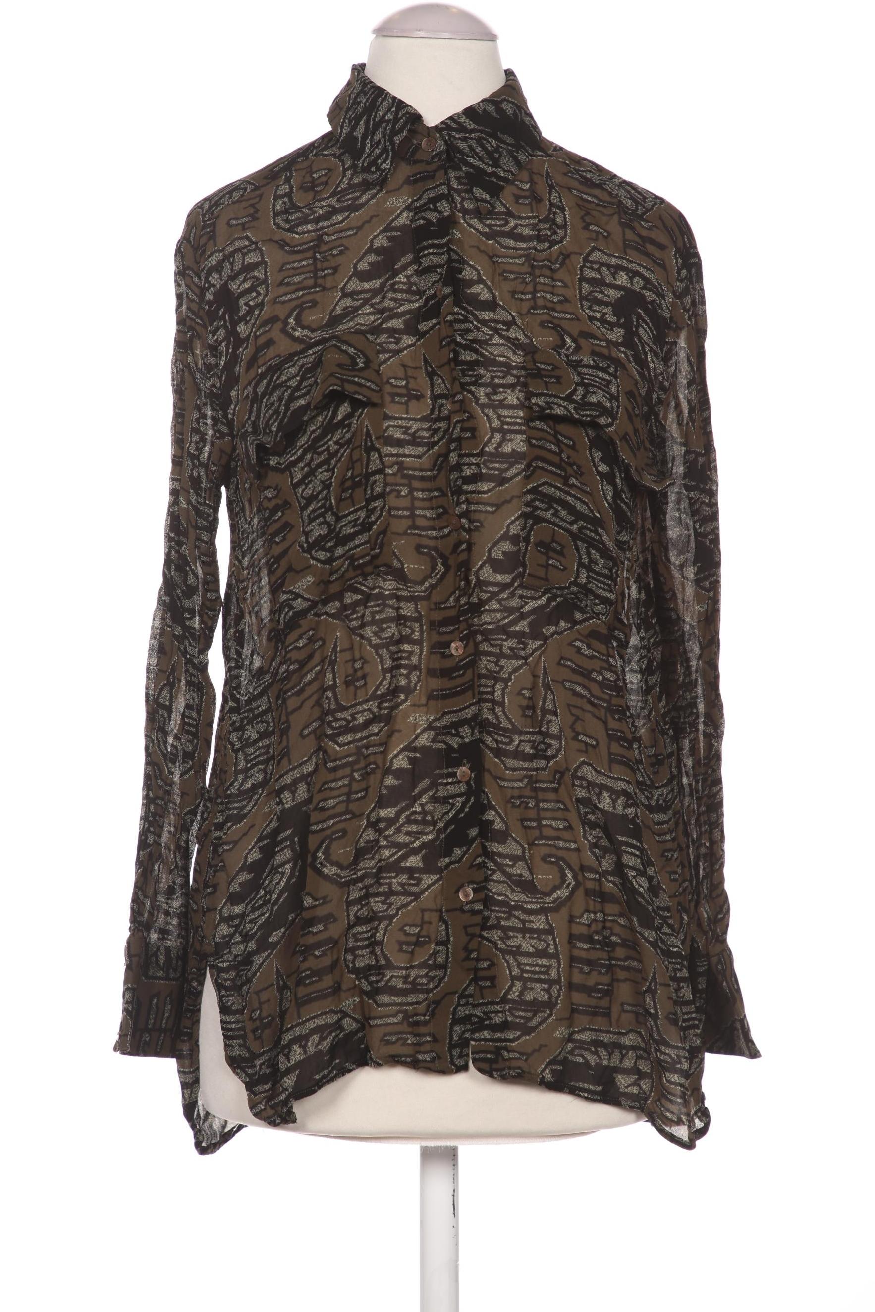 

Massimo Dutti Damen Bluse, grün, Gr. 34
