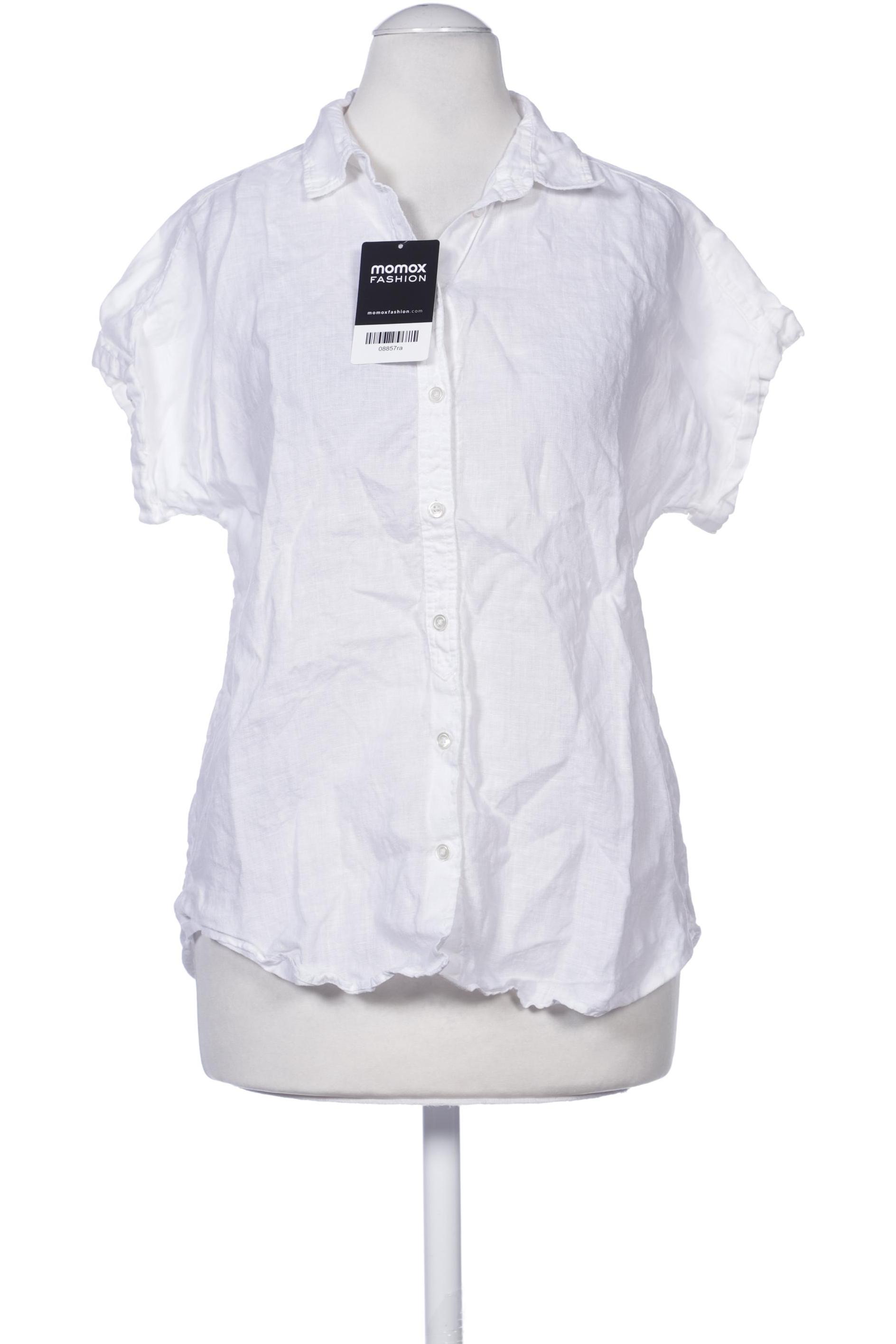 

Massimo Dutti Damen Bluse, weiß, Gr. 34