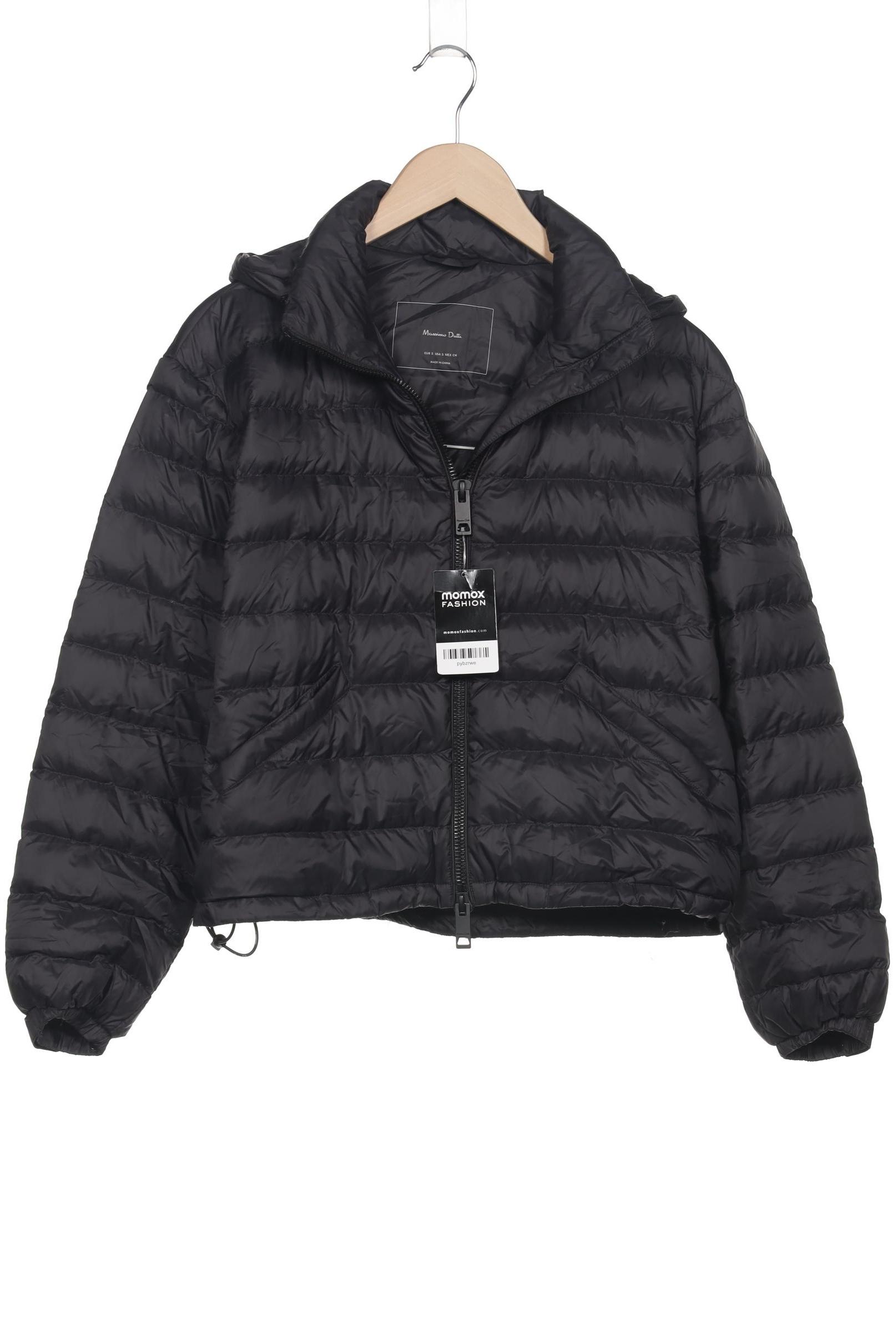 

Massimo Dutti Damen Jacke, schwarz, Gr. 36