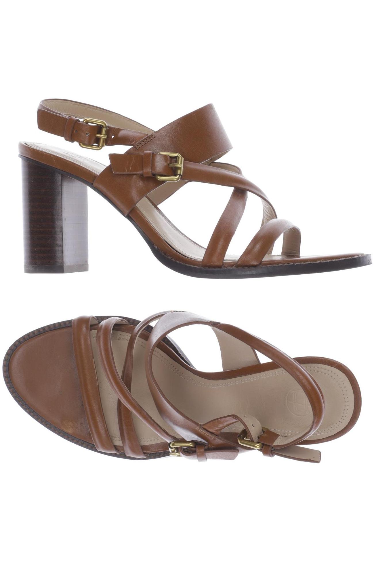 

Massimo Dutti Damen Sandale, braun, Gr. 37