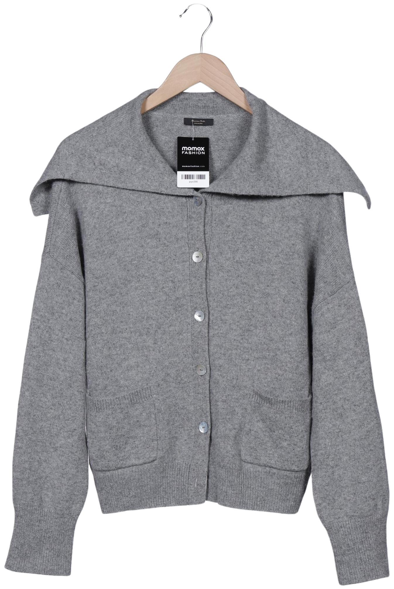 

Massimo Dutti Damen Strickjacke, grau, Gr. 44