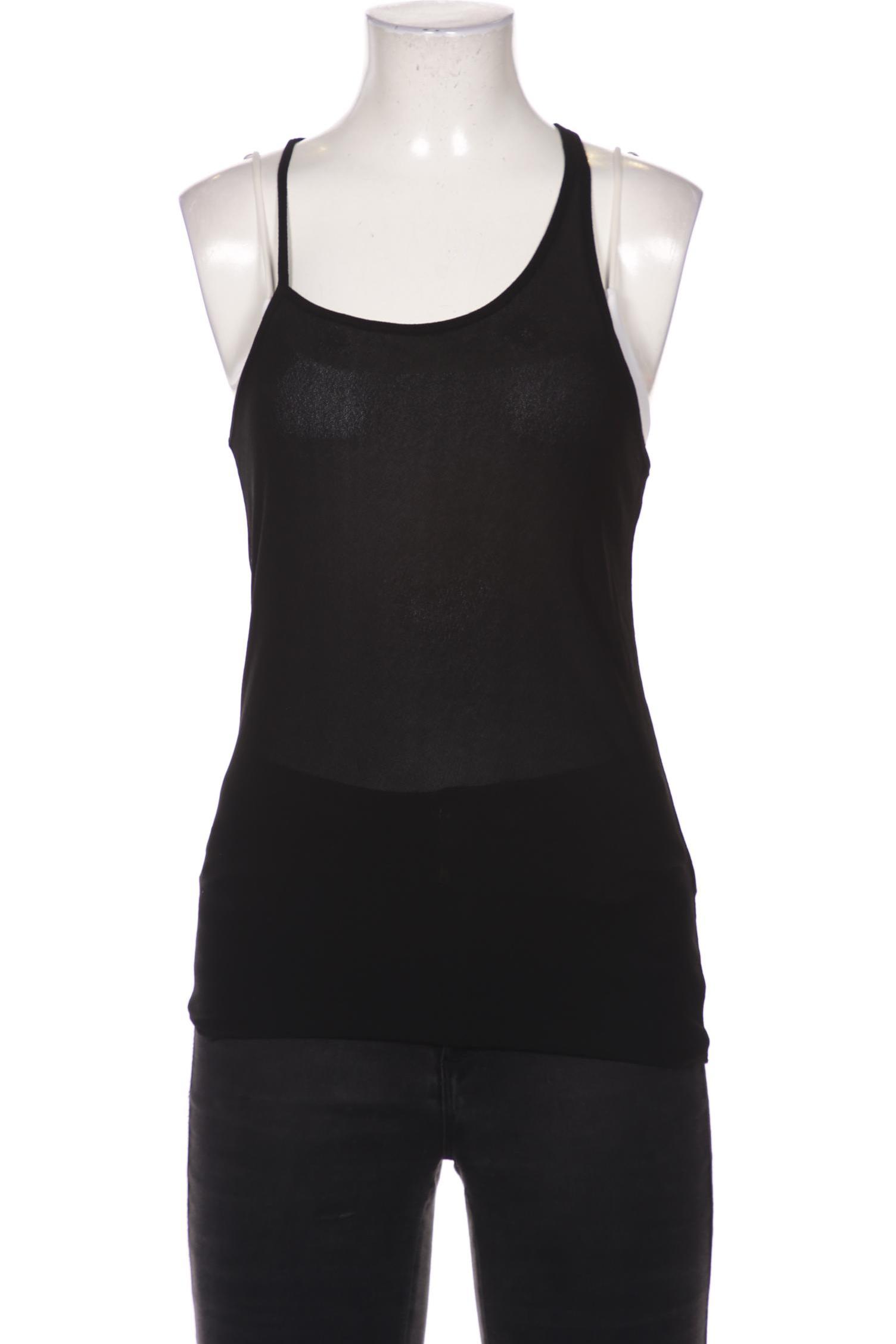 

Massimo Dutti Damen Top, schwarz, Gr. 34