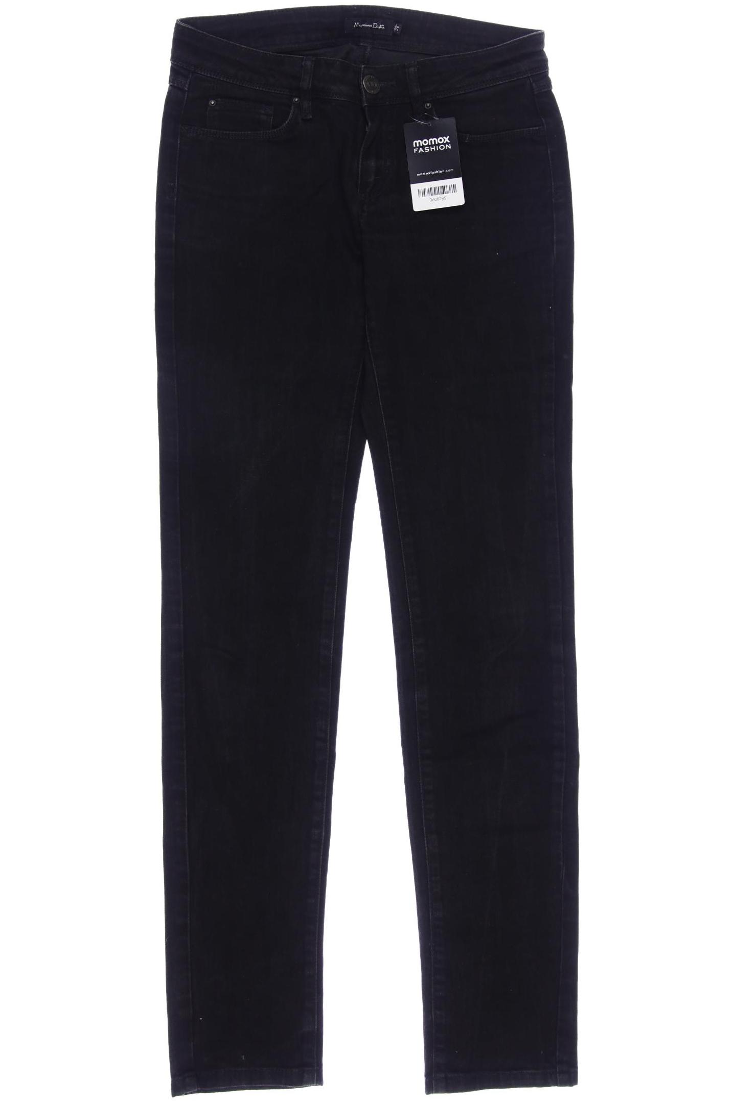 

Massimo Dutti Damen Jeans, schwarz, Gr. 36