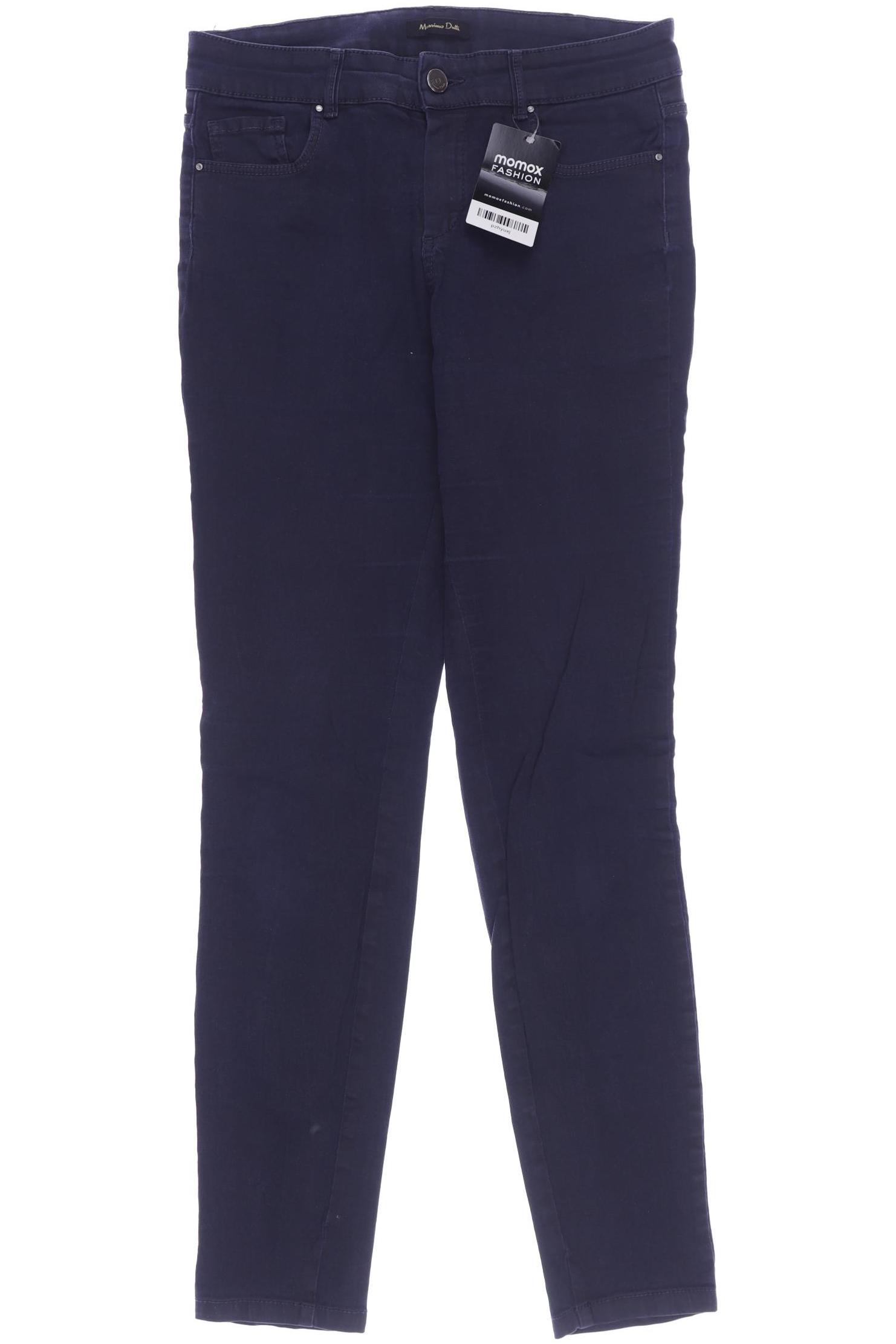 

Massimo Dutti Damen Stoffhose, marineblau