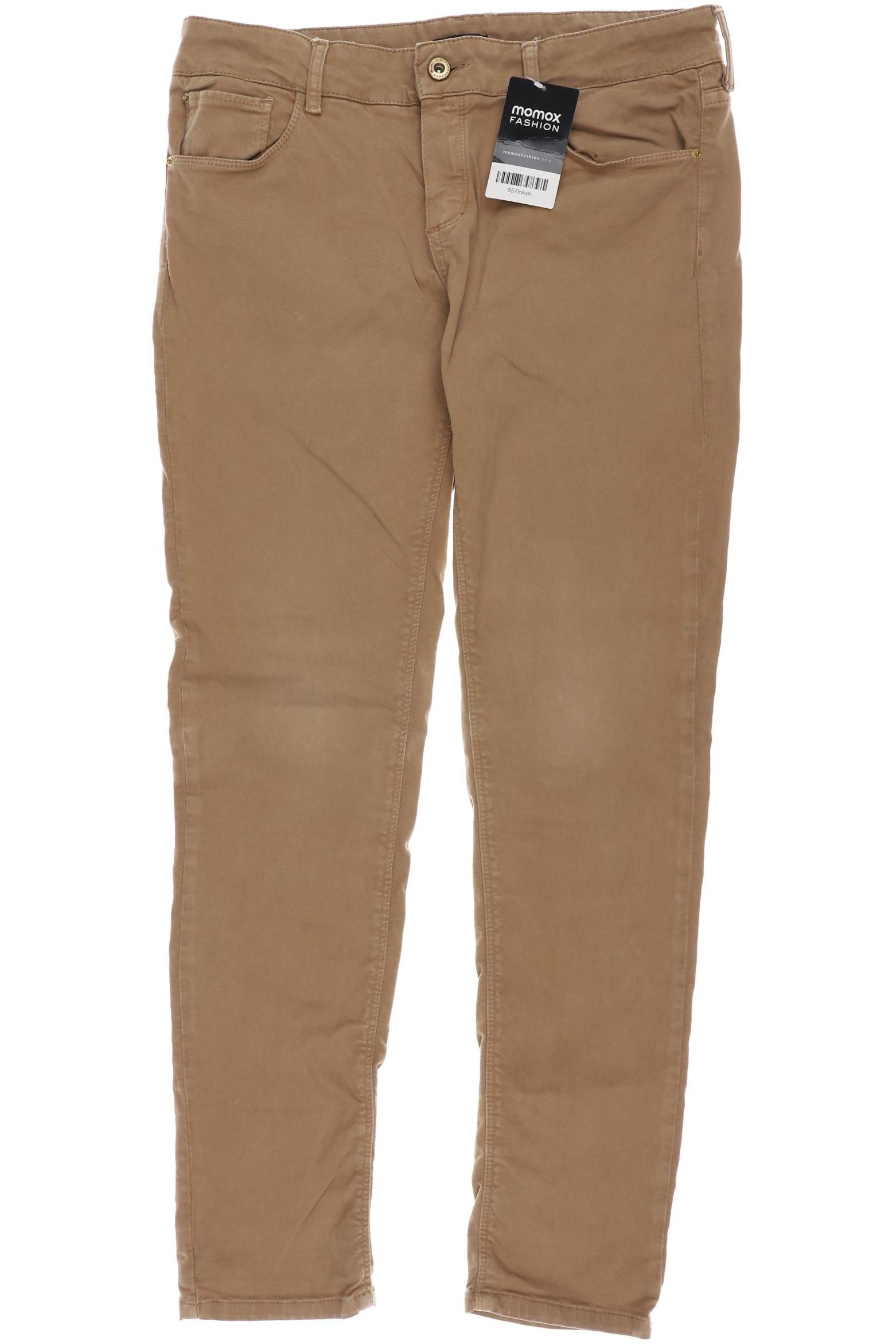 

Massimo Dutti Damen Stoffhose, beige, Gr. 40
