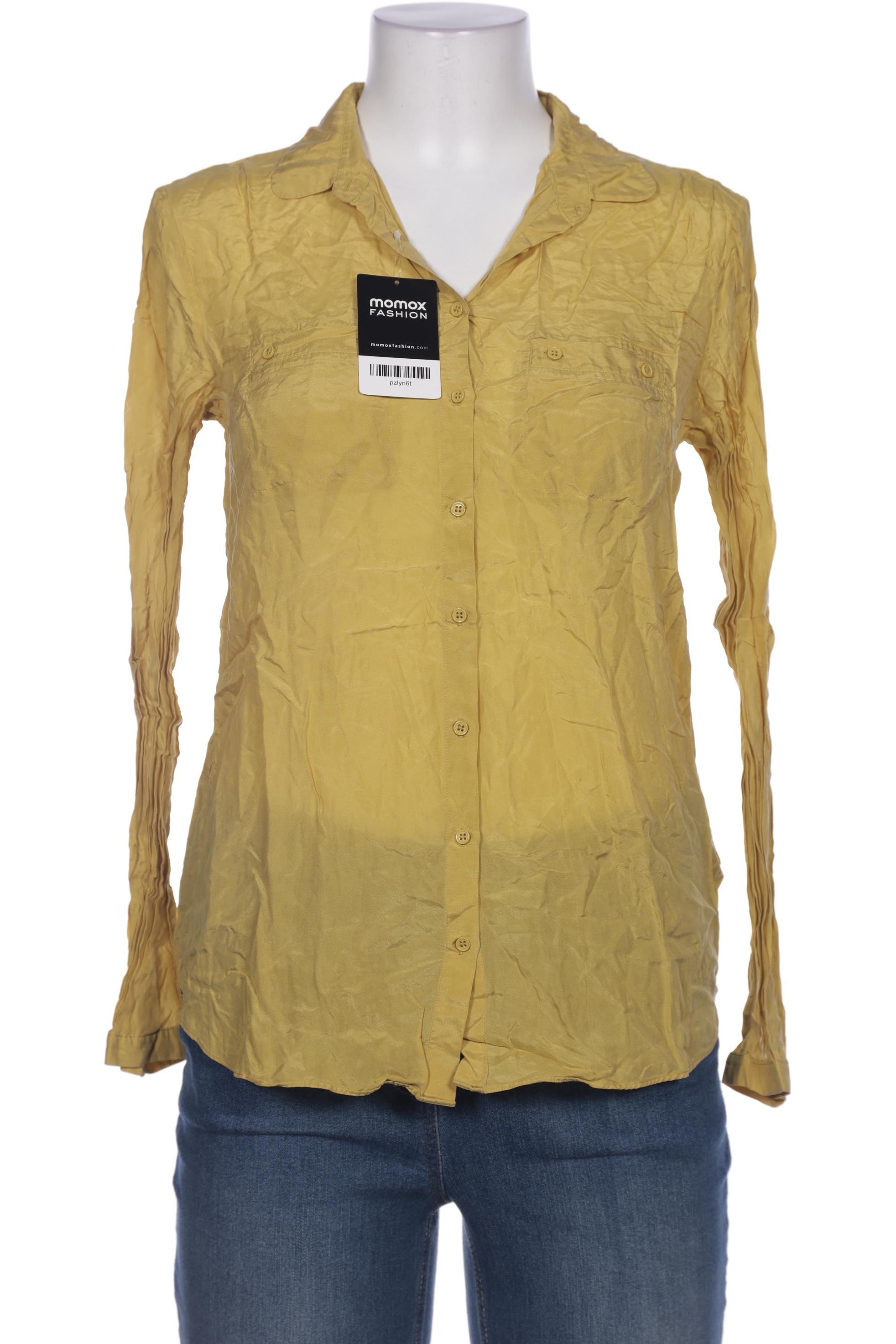 

Massimo Dutti Damen Bluse, gelb, Gr. 38