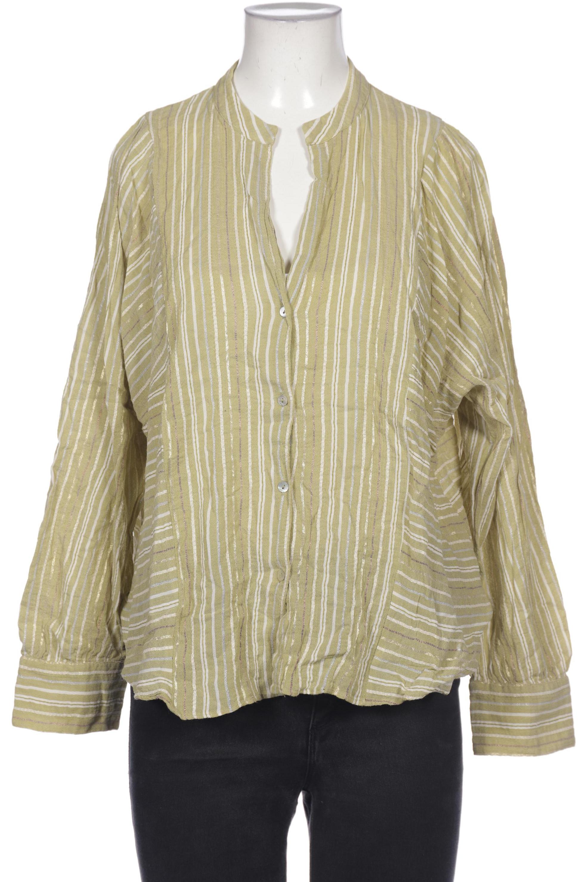 

Massimo Dutti Damen Bluse, grün, Gr. 36