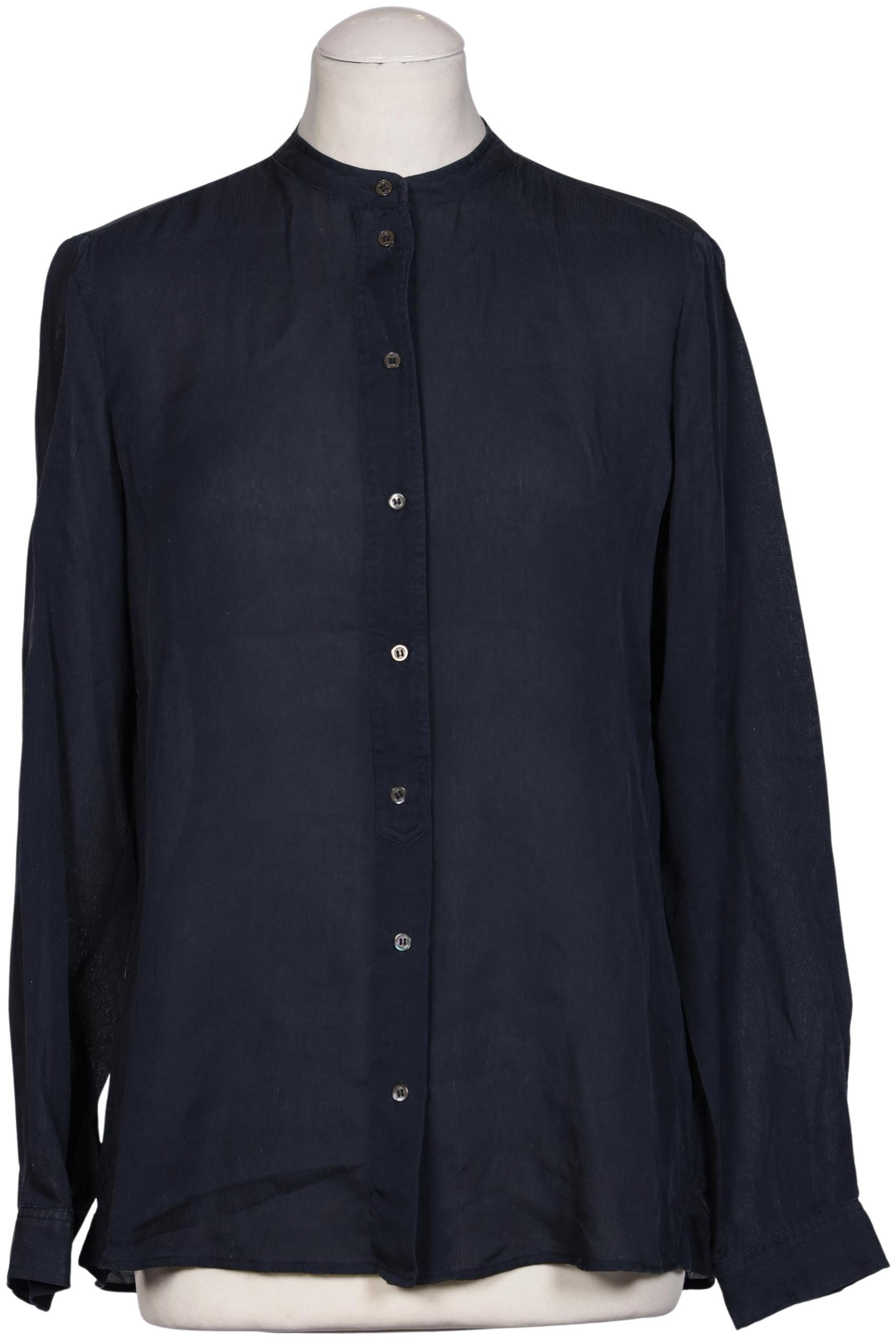 

Massimo Dutti Damen Bluse, marineblau, Gr. 36