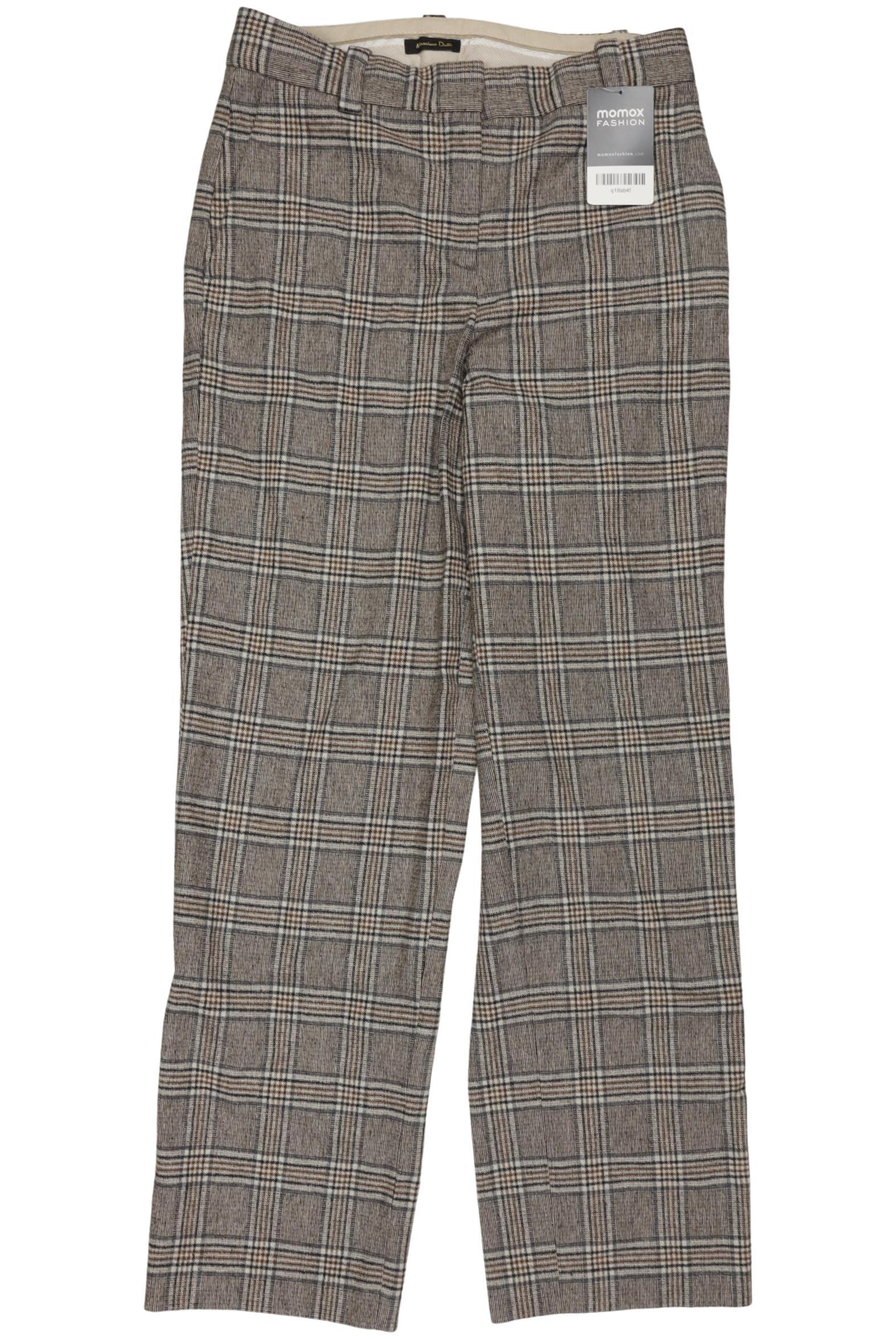 

Massimo Dutti Damen Stoffhose, mehrfarbig, Gr. 36