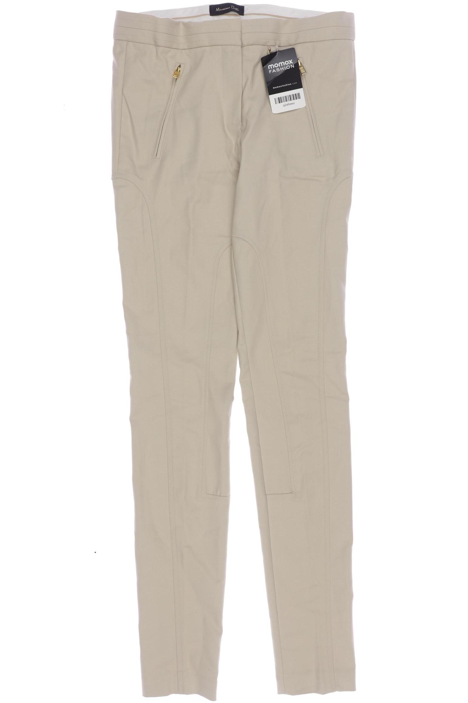 

Massimo Dutti Damen Stoffhose, beige, Gr. 34