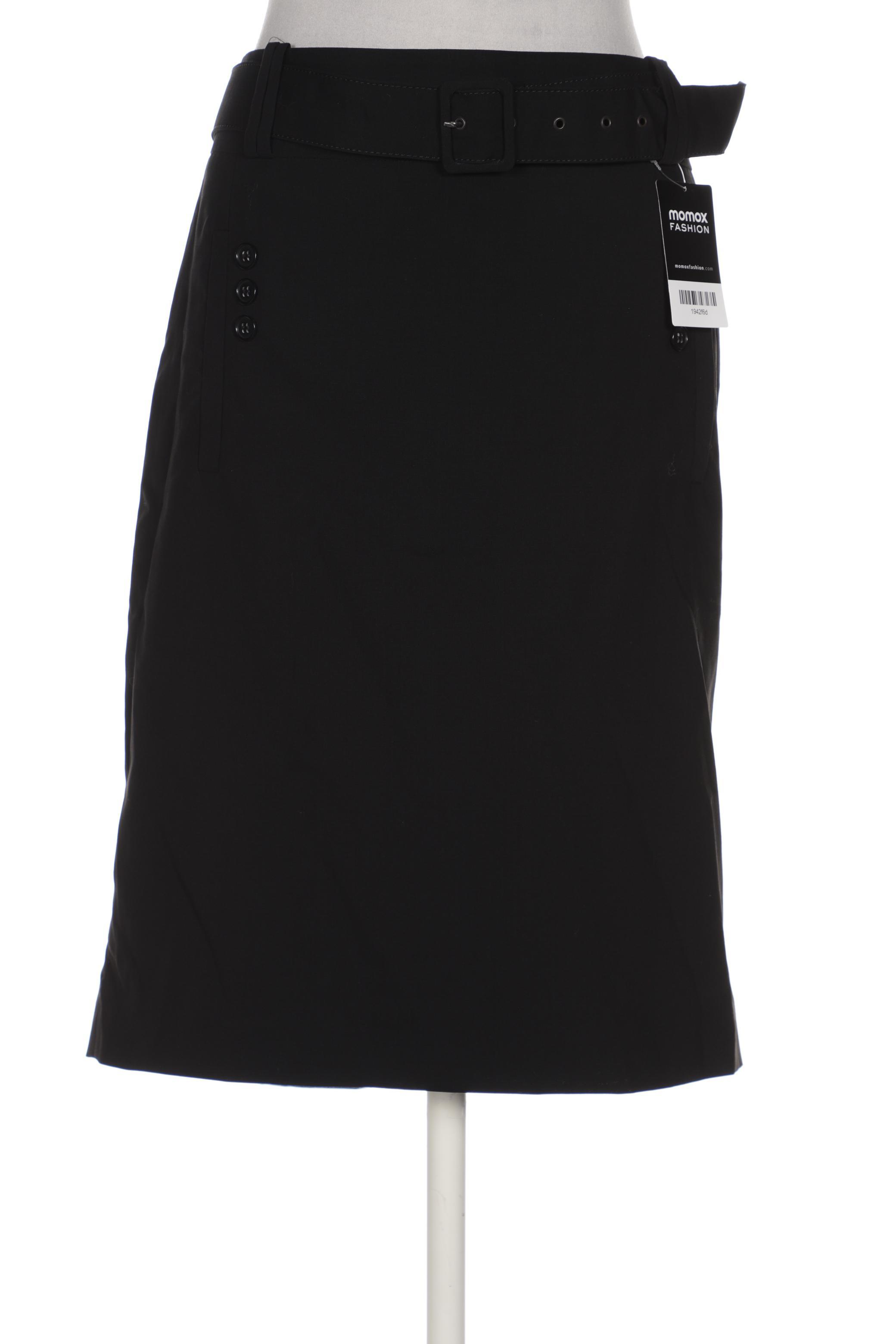 

Massimo Dutti Damen Rock, schwarz, Gr. 44