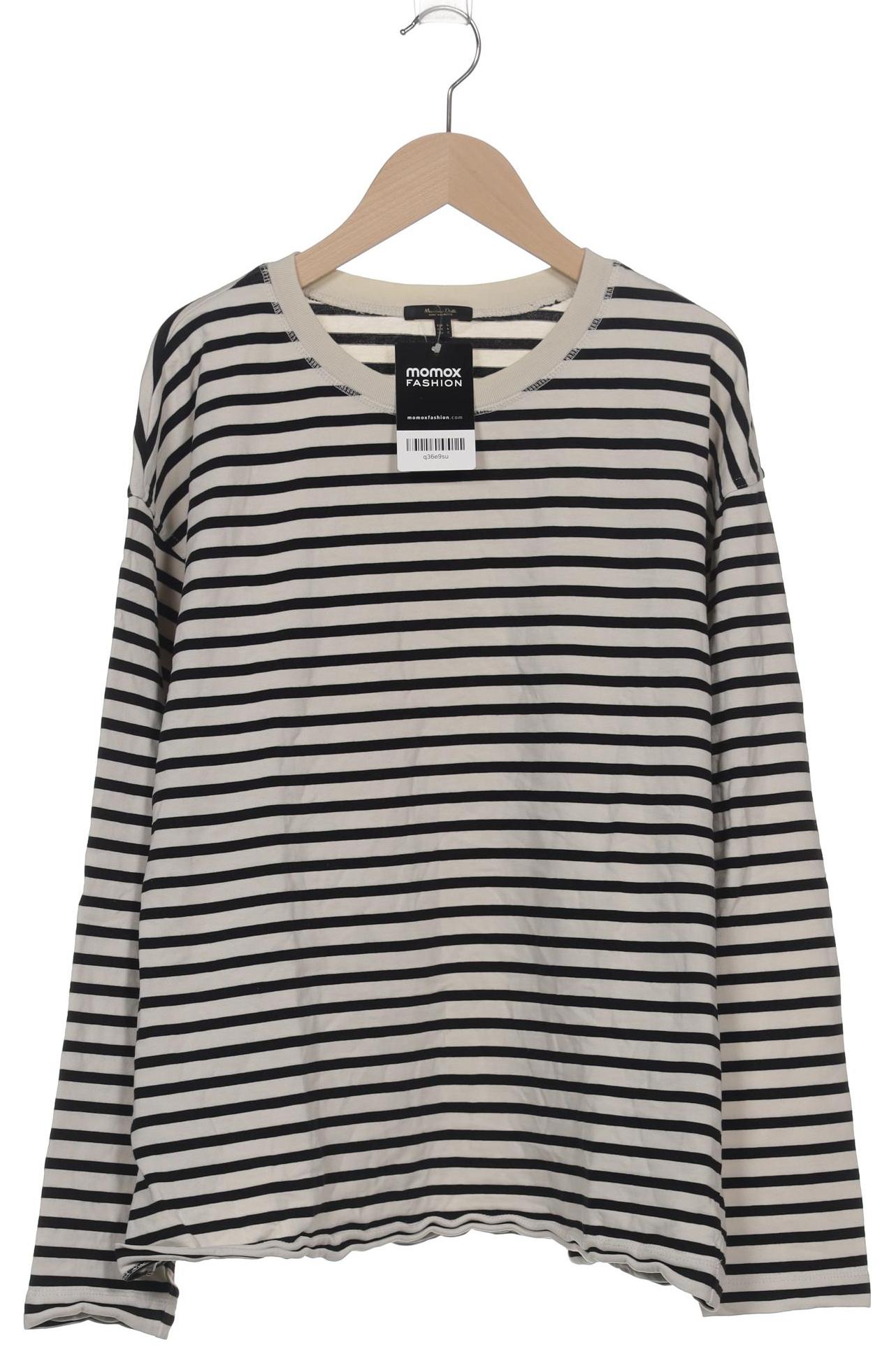 

Massimo Dutti Damen Langarmshirt, schwarz, Gr. 42