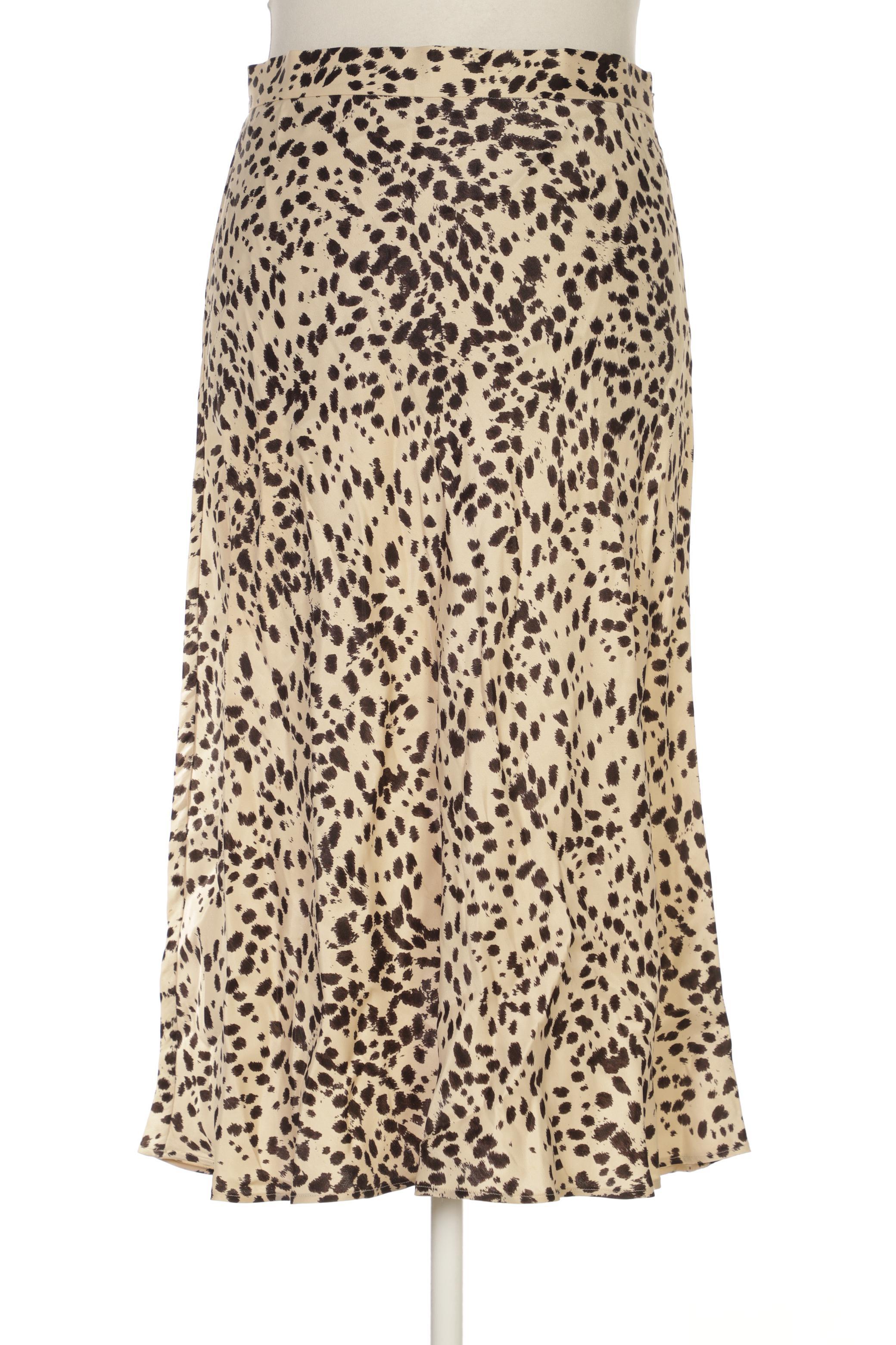 

Massimo Dutti Damen Rock, beige, Gr. 42