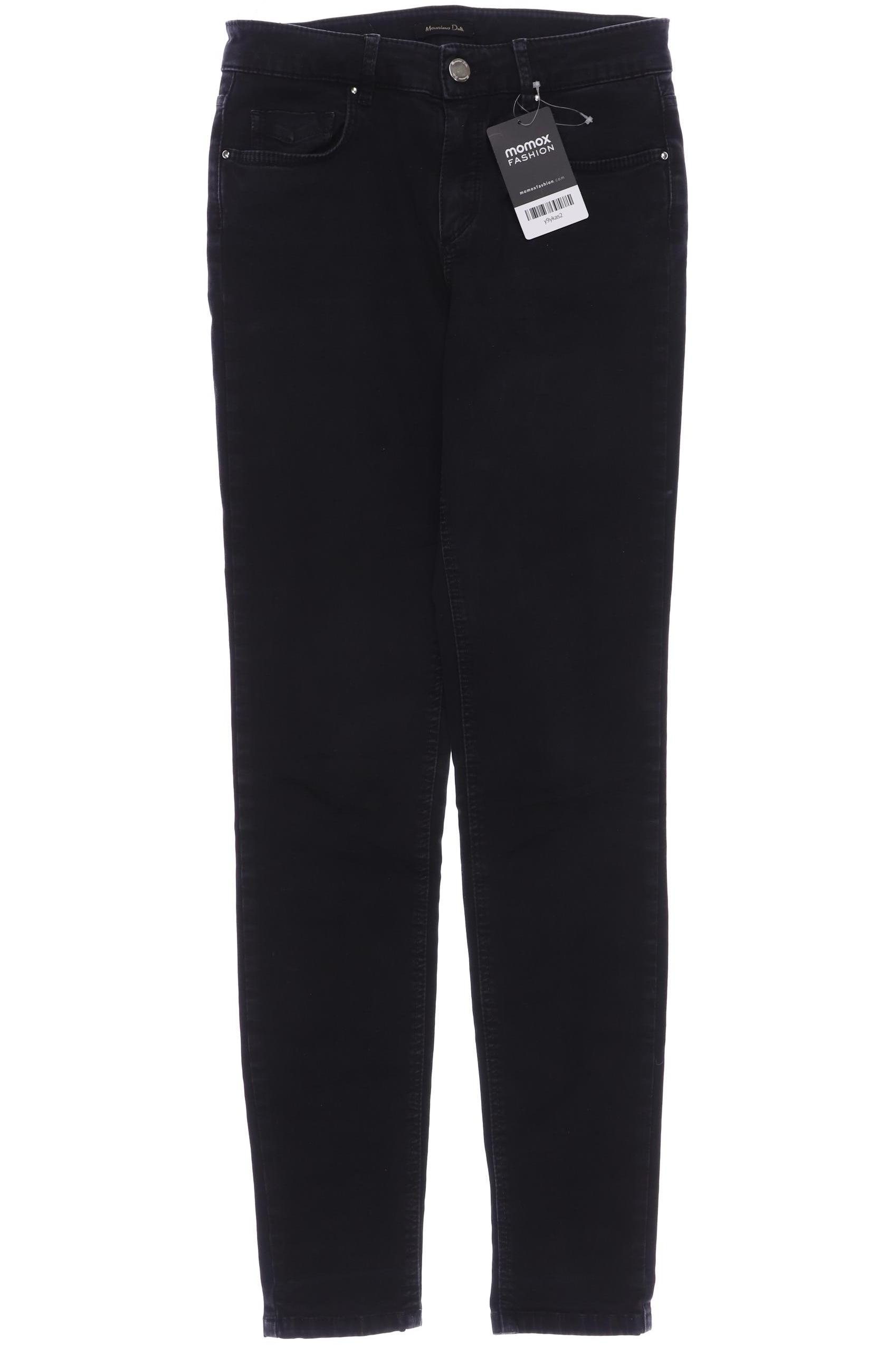 

Massimo Dutti Damen Jeans, schwarz, Gr. 36