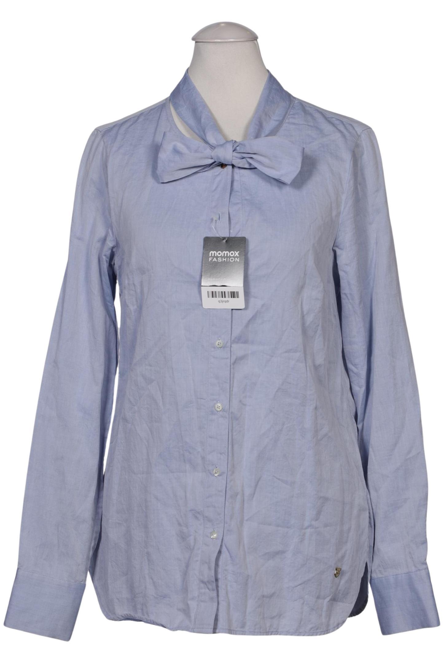 

Massimo Dutti Damen Bluse, blau, Gr. 36