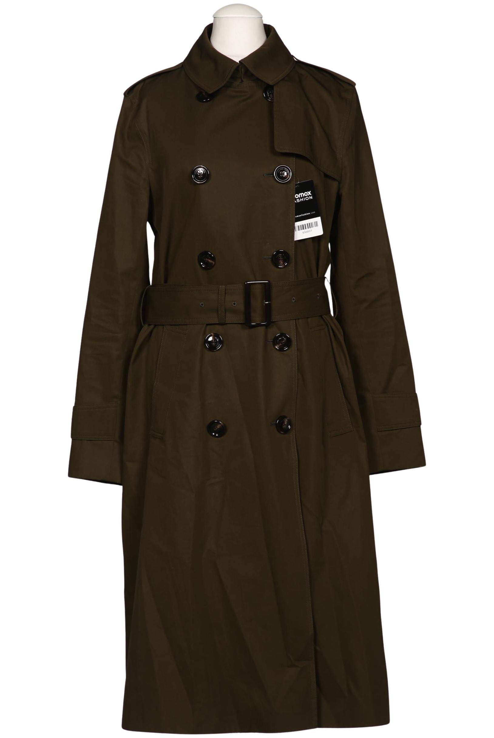 

Massimo Dutti Damen Mantel, grün, Gr. 36