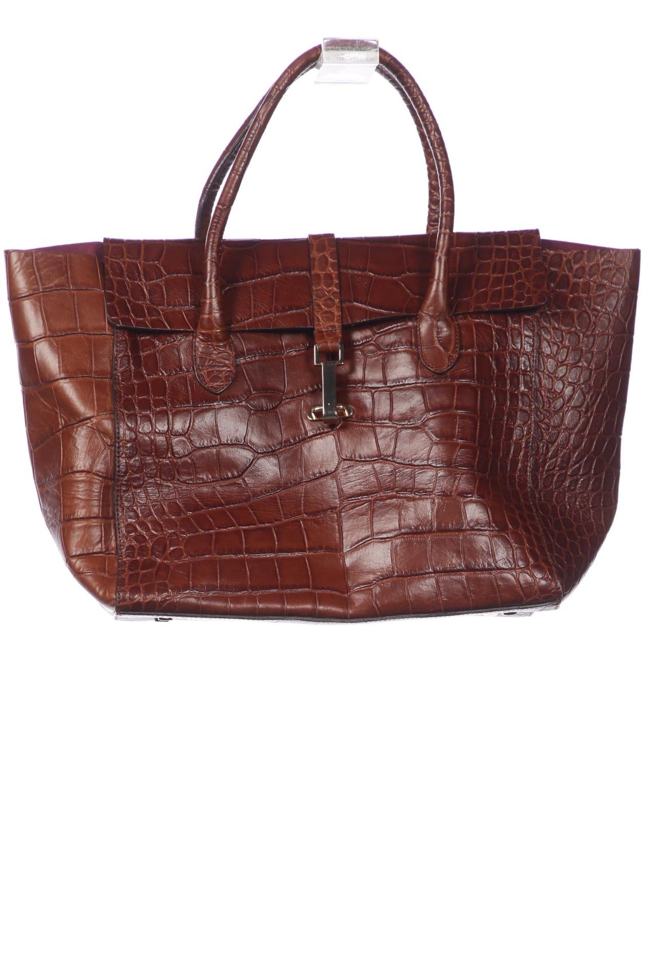 

Massimo Dutti Damen Handtasche, braun, Gr.