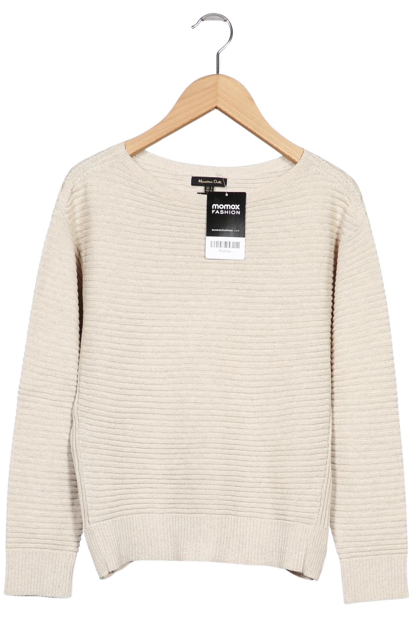 

Massimo Dutti Damen Pullover, beige, Gr. 36