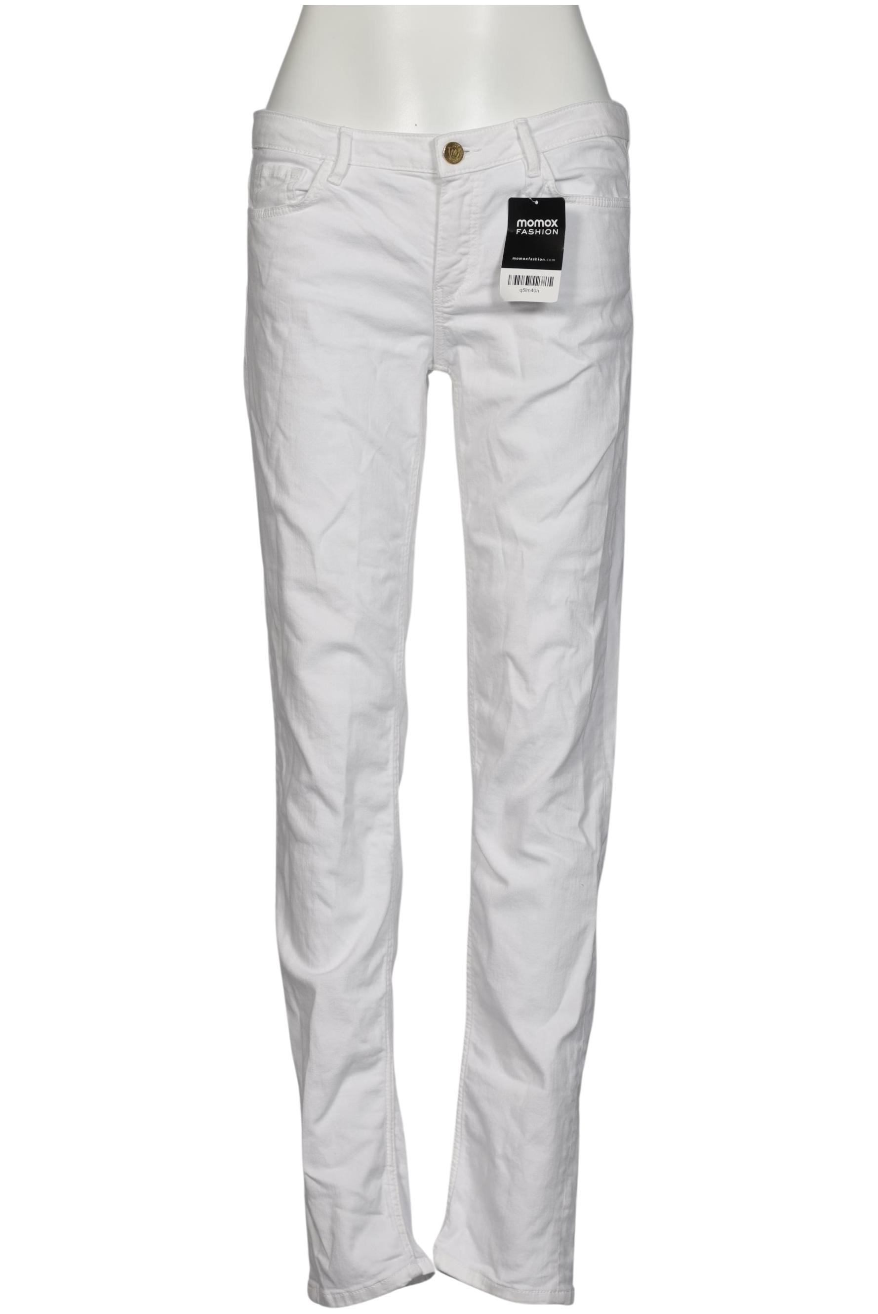 

Massimo Dutti Damen Jeans, weiß, Gr. 31
