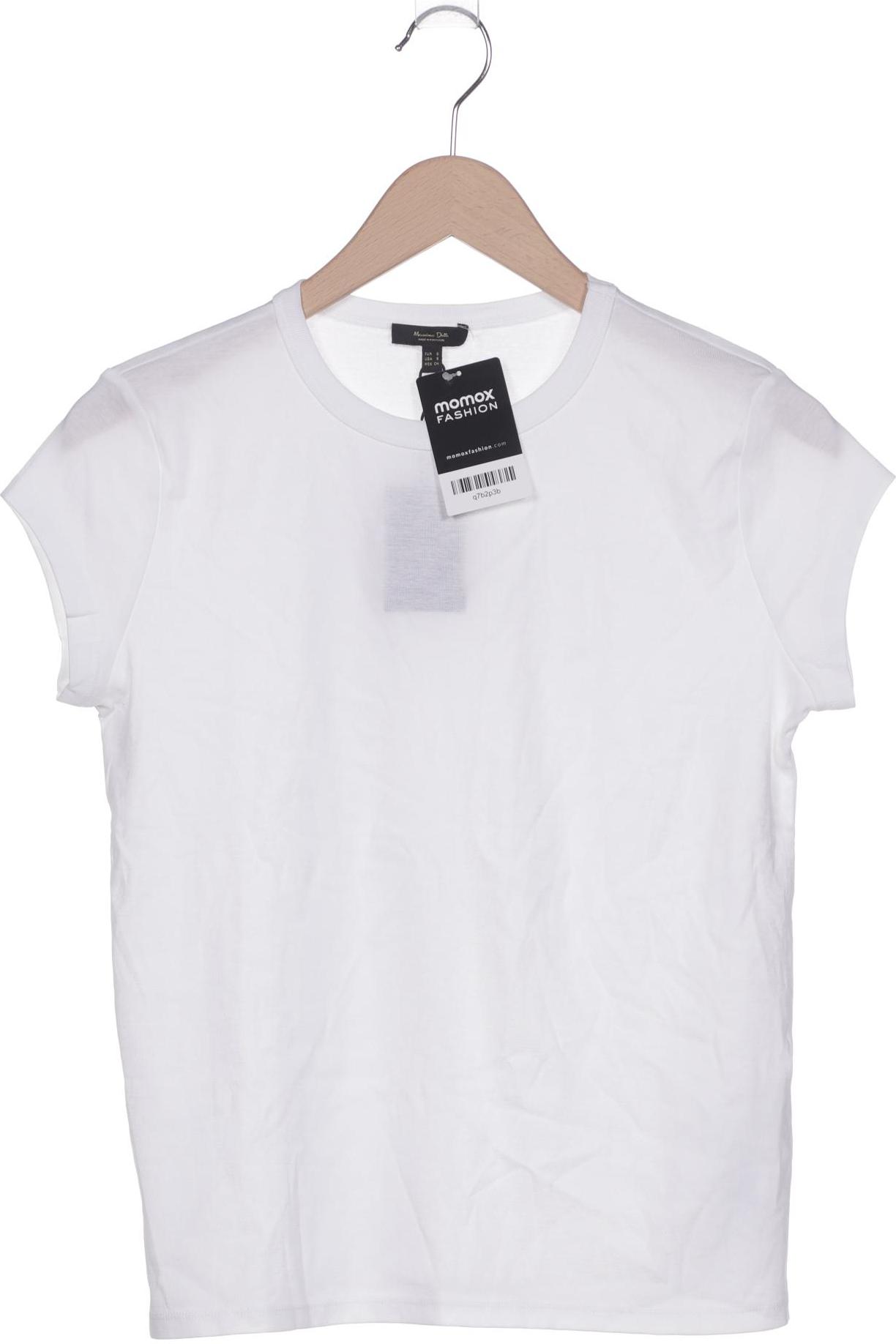 

Massimo Dutti Damen T-Shirt, weiß, Gr. 36