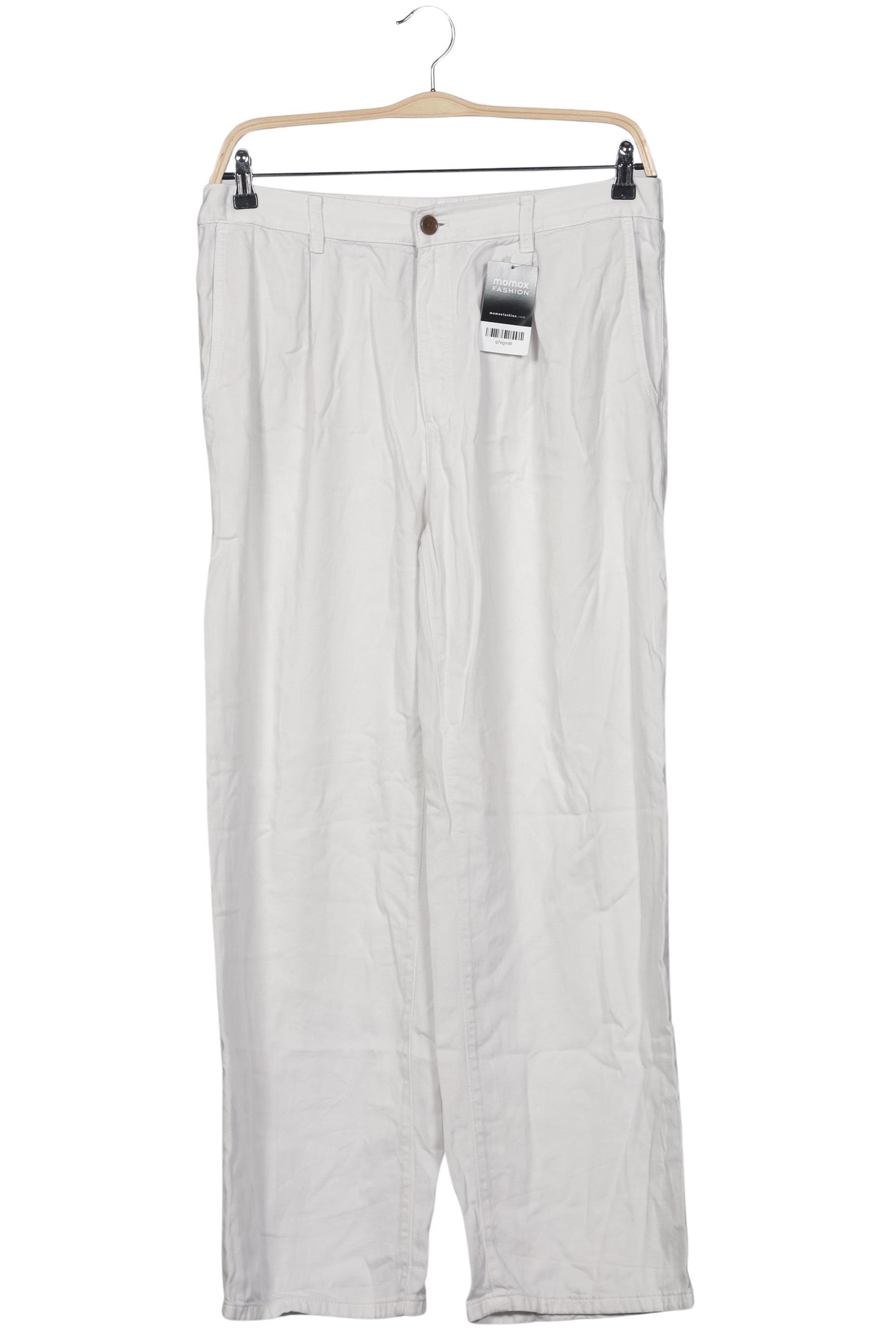 

Massimo Dutti Damen Stoffhose, weiß, Gr. 42