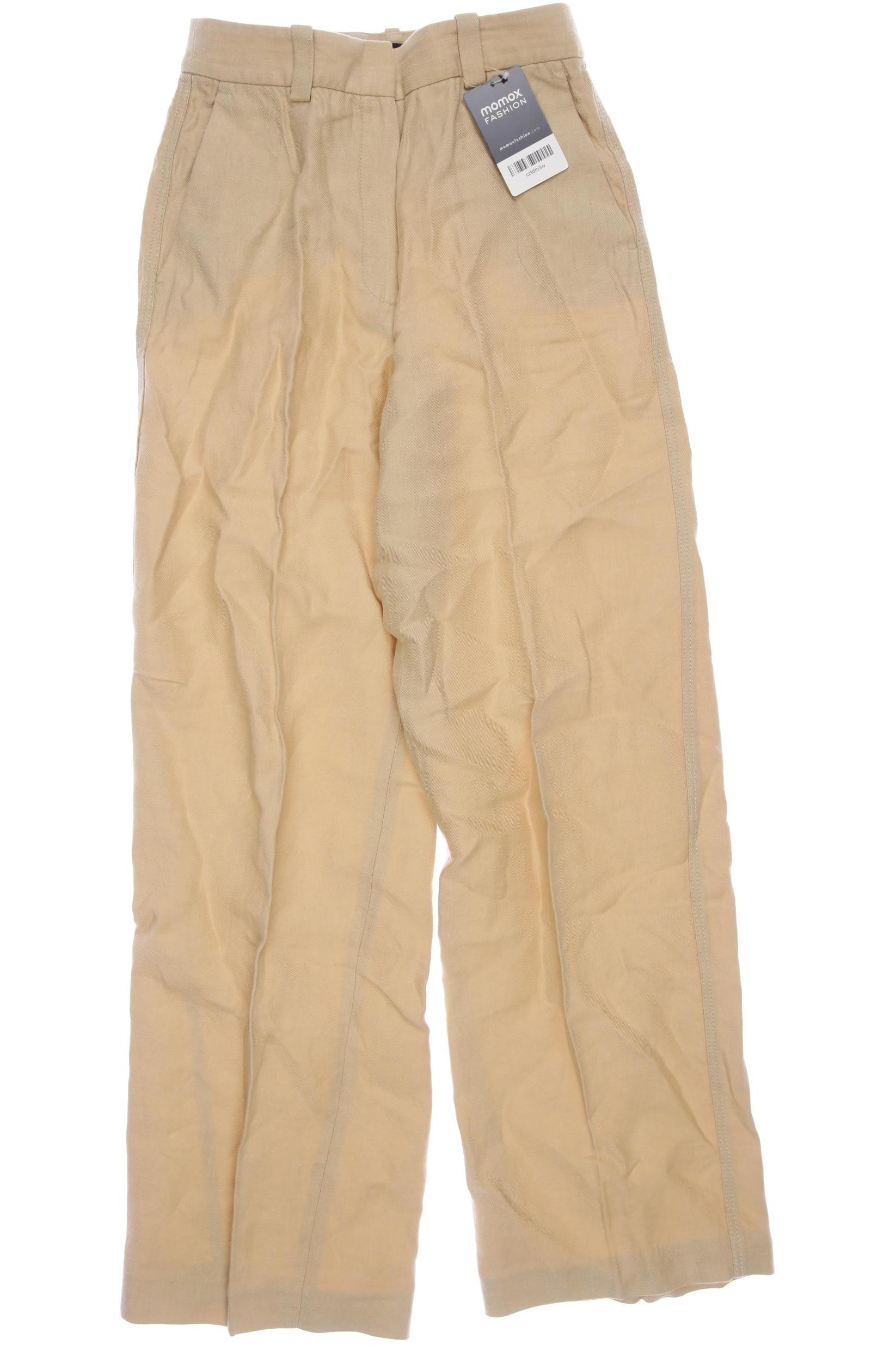 

Massimo Dutti Damen Stoffhose, beige, Gr. 34