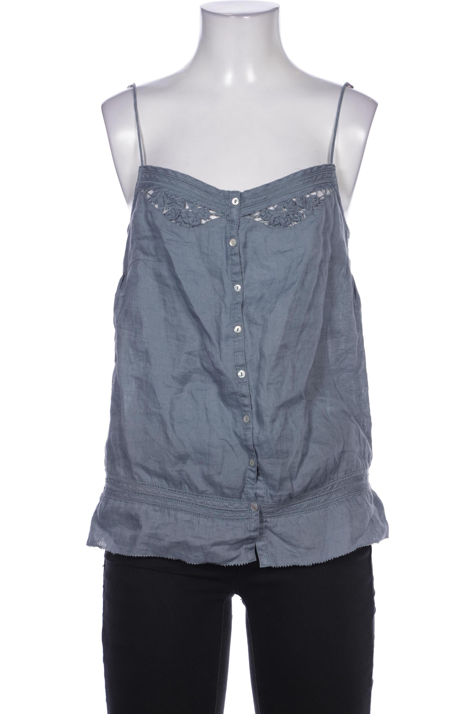 

Massimo Dutti Damen Bluse, hellblau, Gr. 36