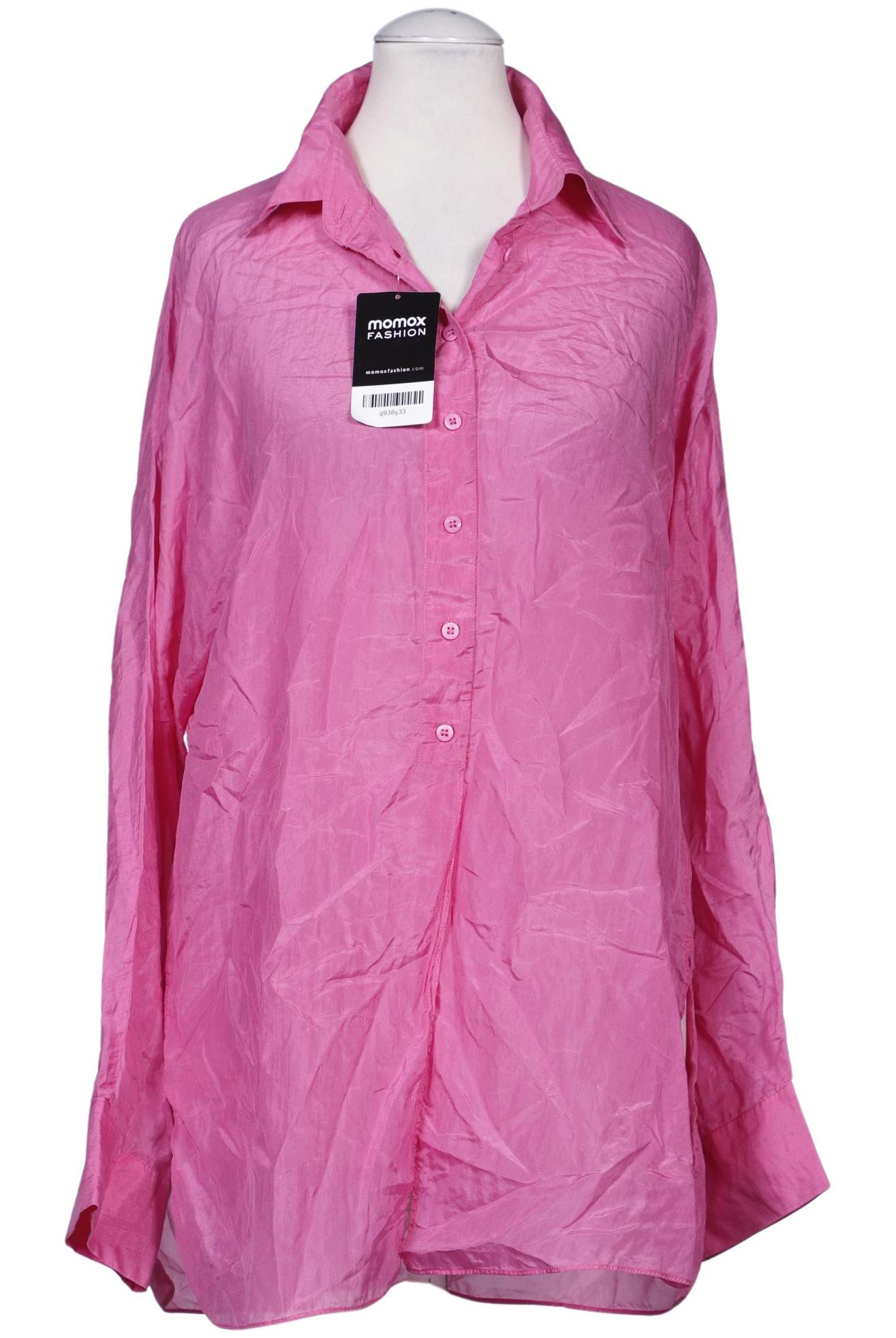 

Massimo Dutti Damen Bluse, pink, Gr. 34