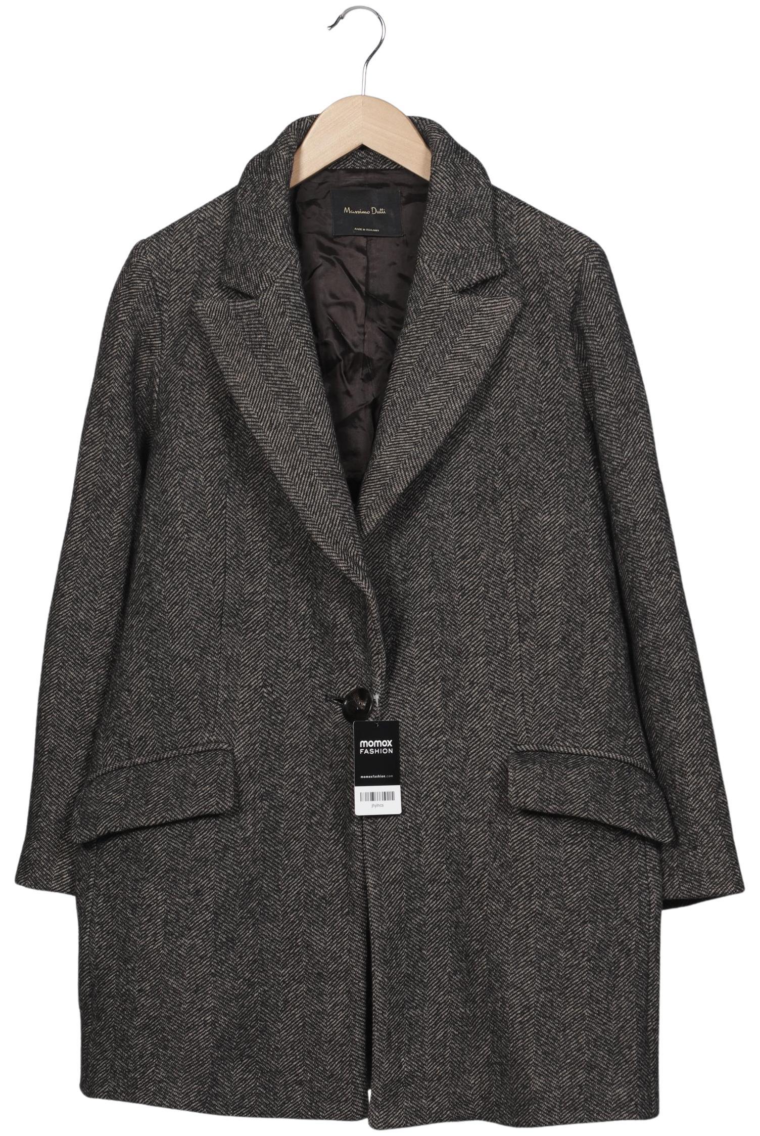 

Massimo Dutti Damen Mantel, grau, Gr. 38