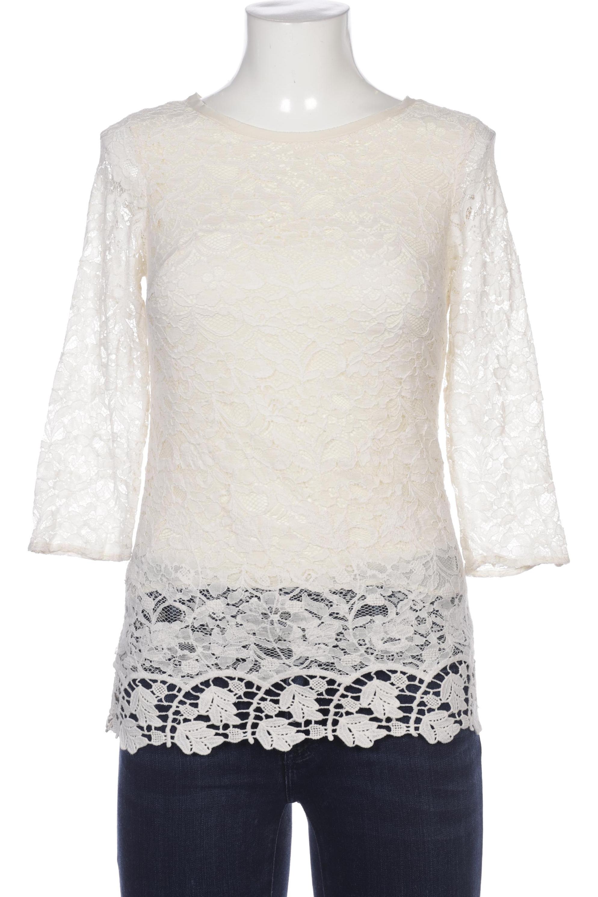 

Massimo Dutti Damen Bluse, cremeweiß, Gr. 38