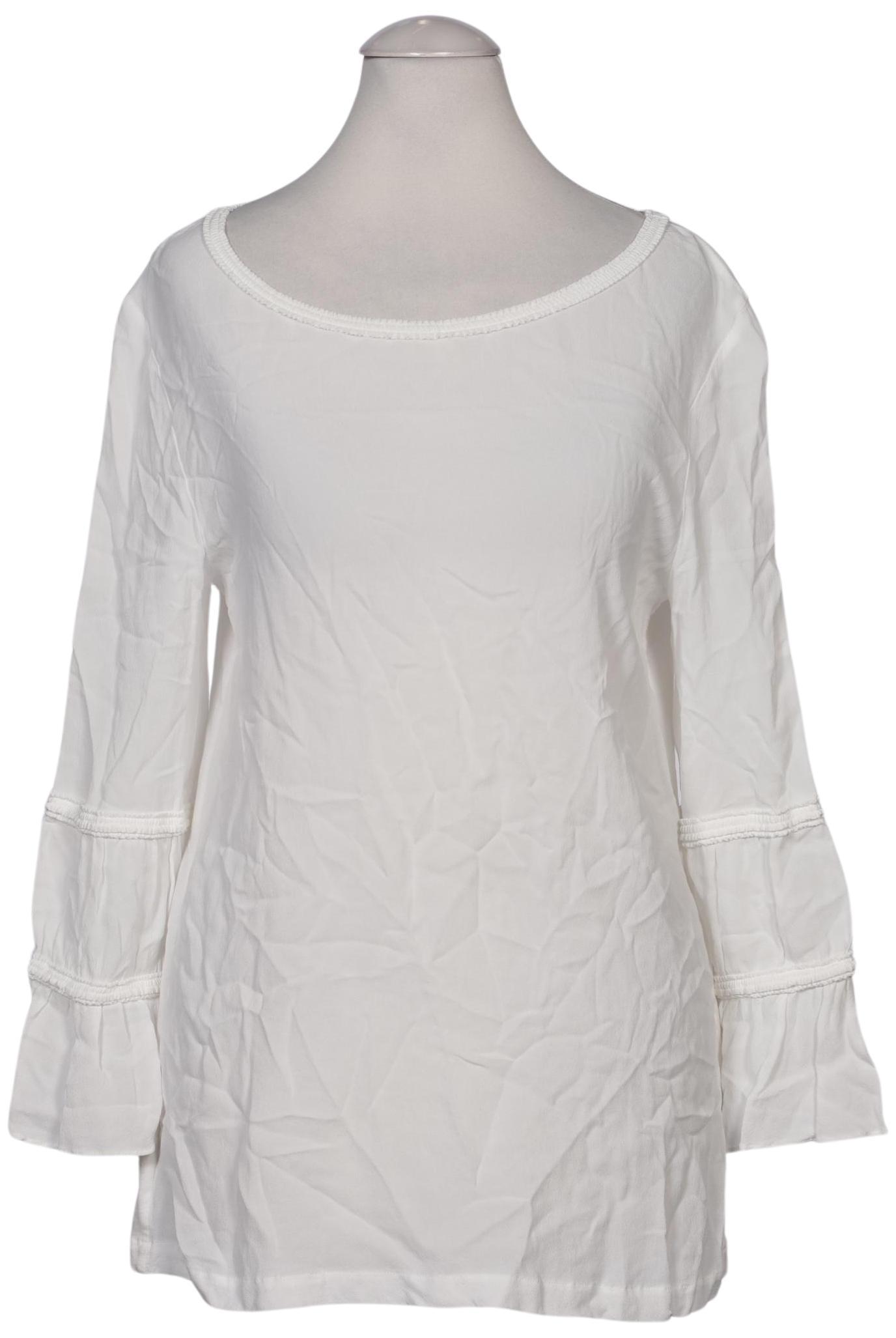 

Massimo Dutti Damen Bluse, weiß, Gr. 36