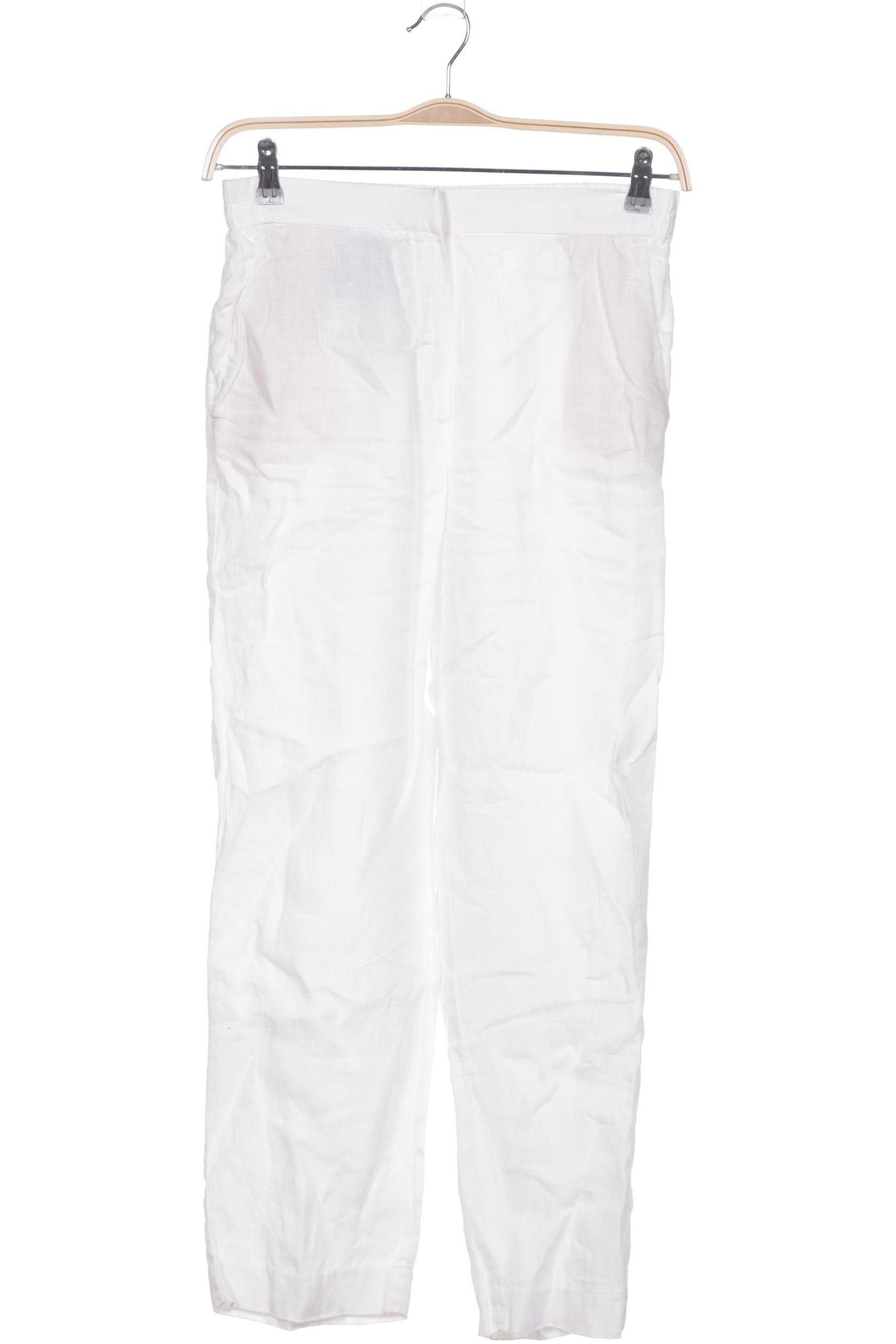 

Massimo Dutti Damen Stoffhose, weiß, Gr. 38