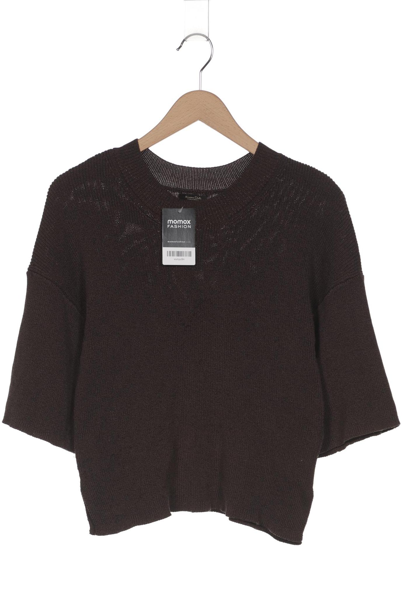 

Massimo Dutti Damen Pullover, braun, Gr. 36