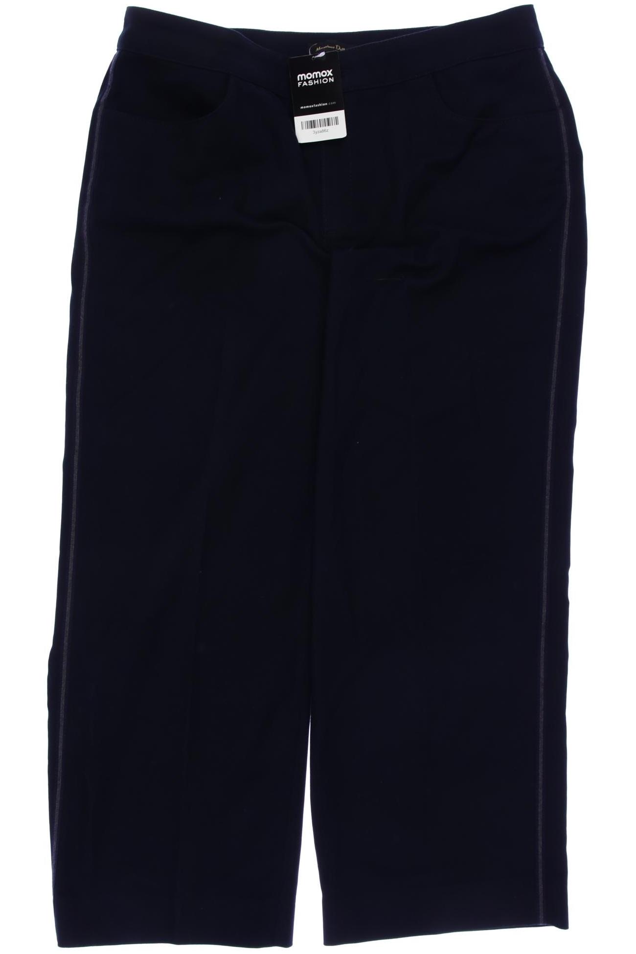 

Massimo Dutti Damen Stoffhose, marineblau, Gr. 44
