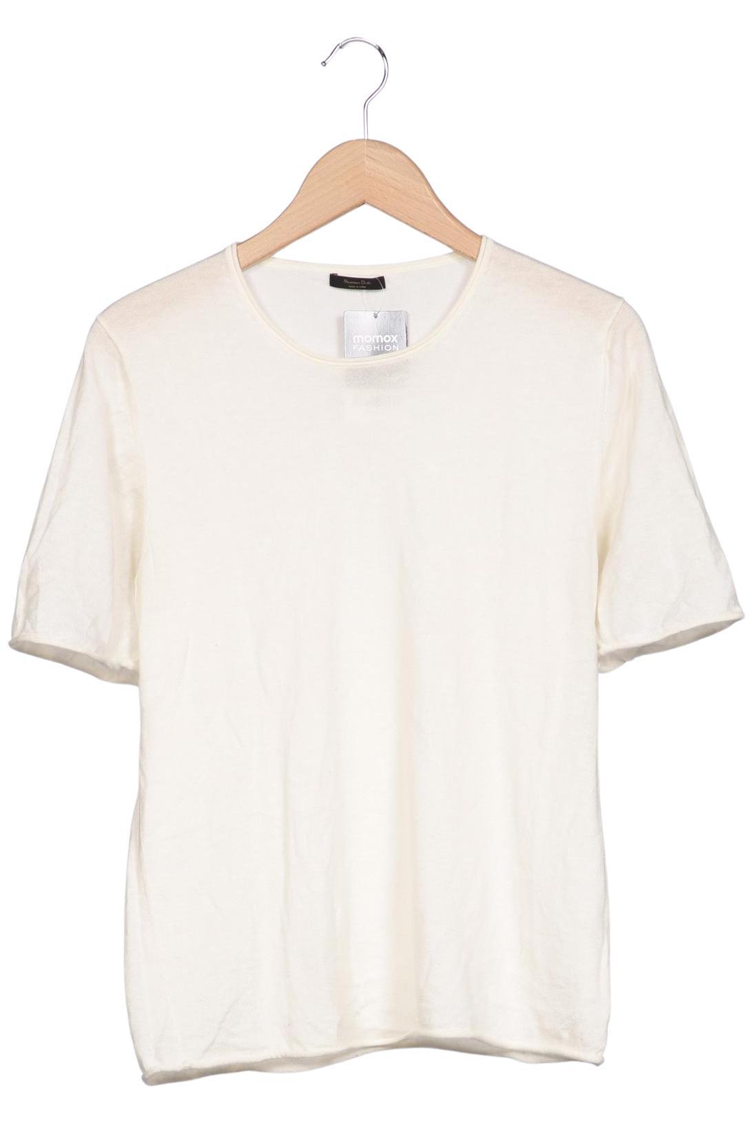 

Massimo Dutti Damen Pullover, cremeweiß, Gr. 42