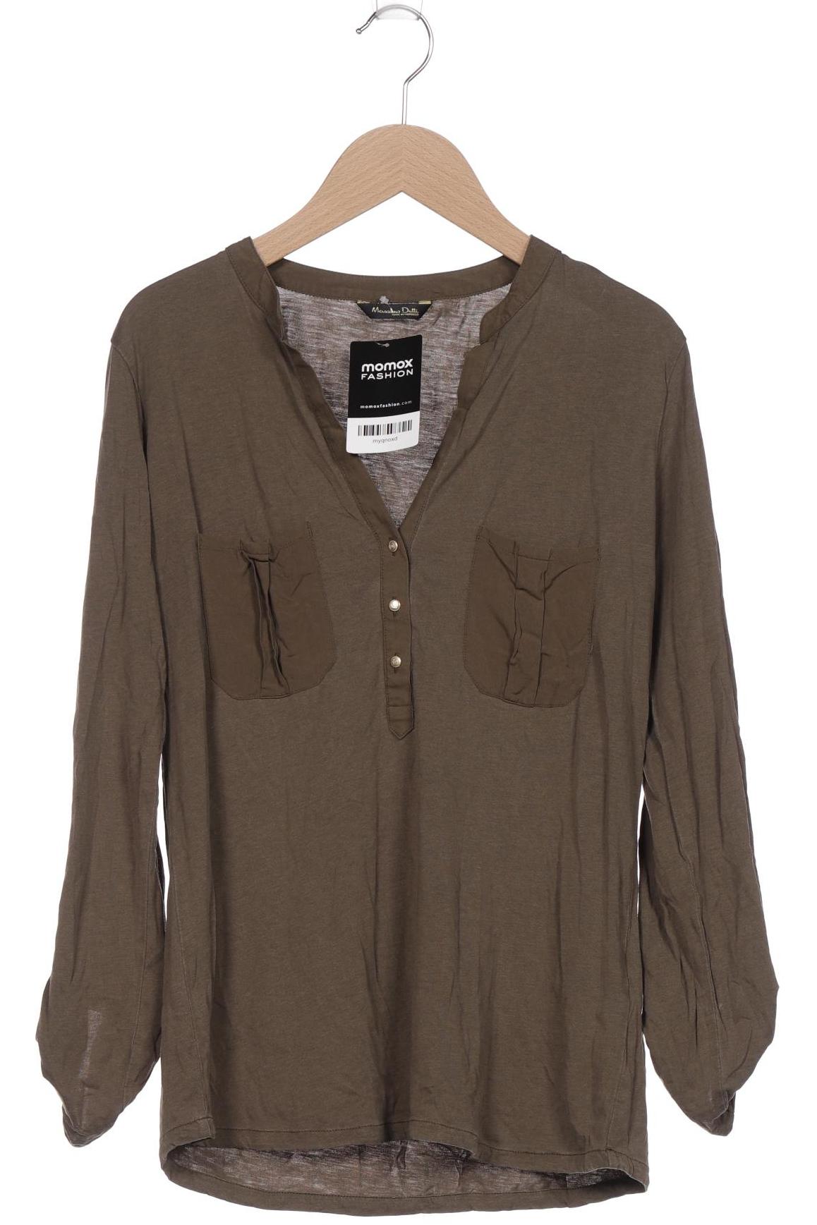 

Massimo Dutti Damen Langarmshirt, grün