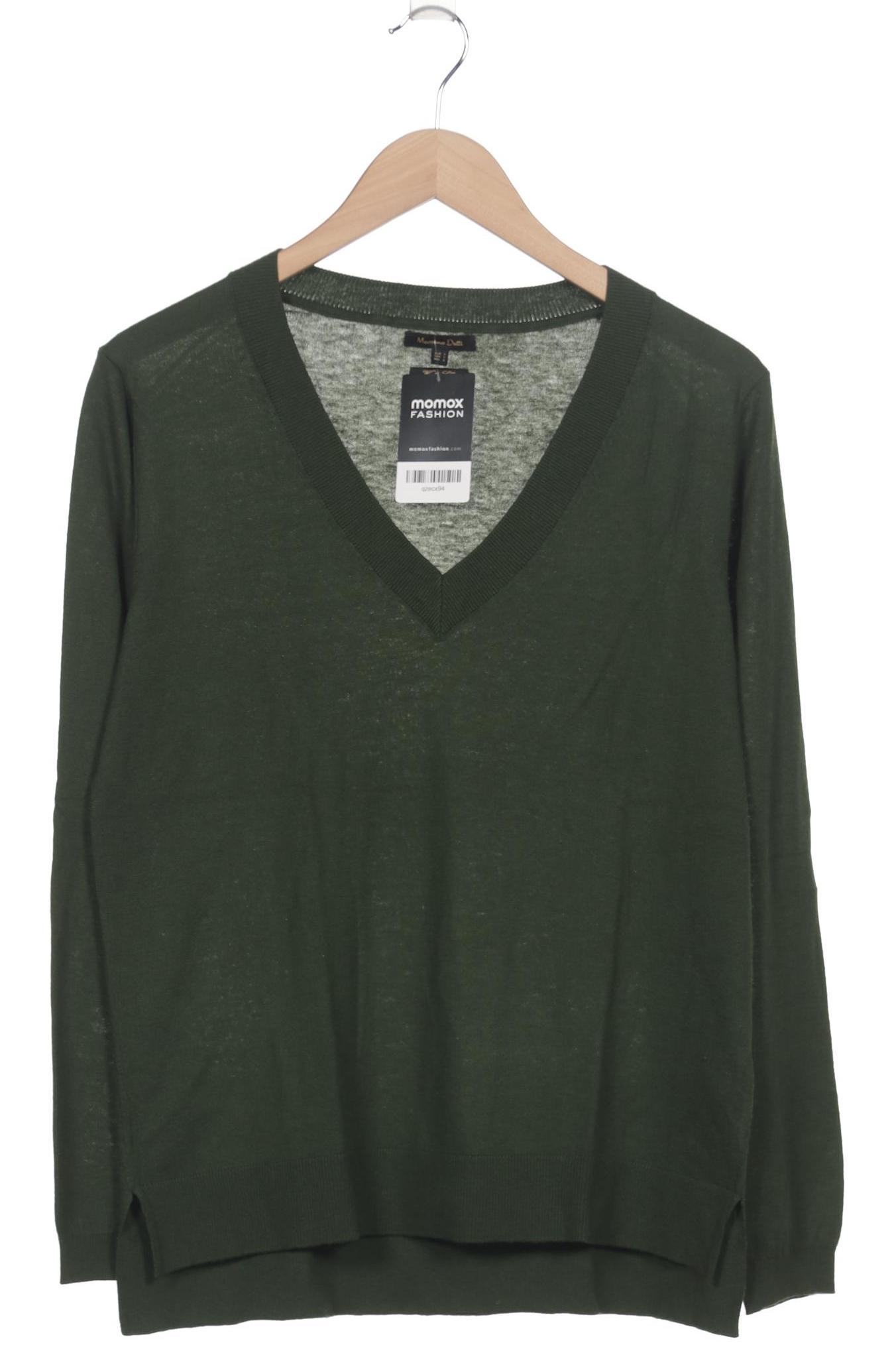 

Massimo Dutti Damen Pullover, grün, Gr. 42