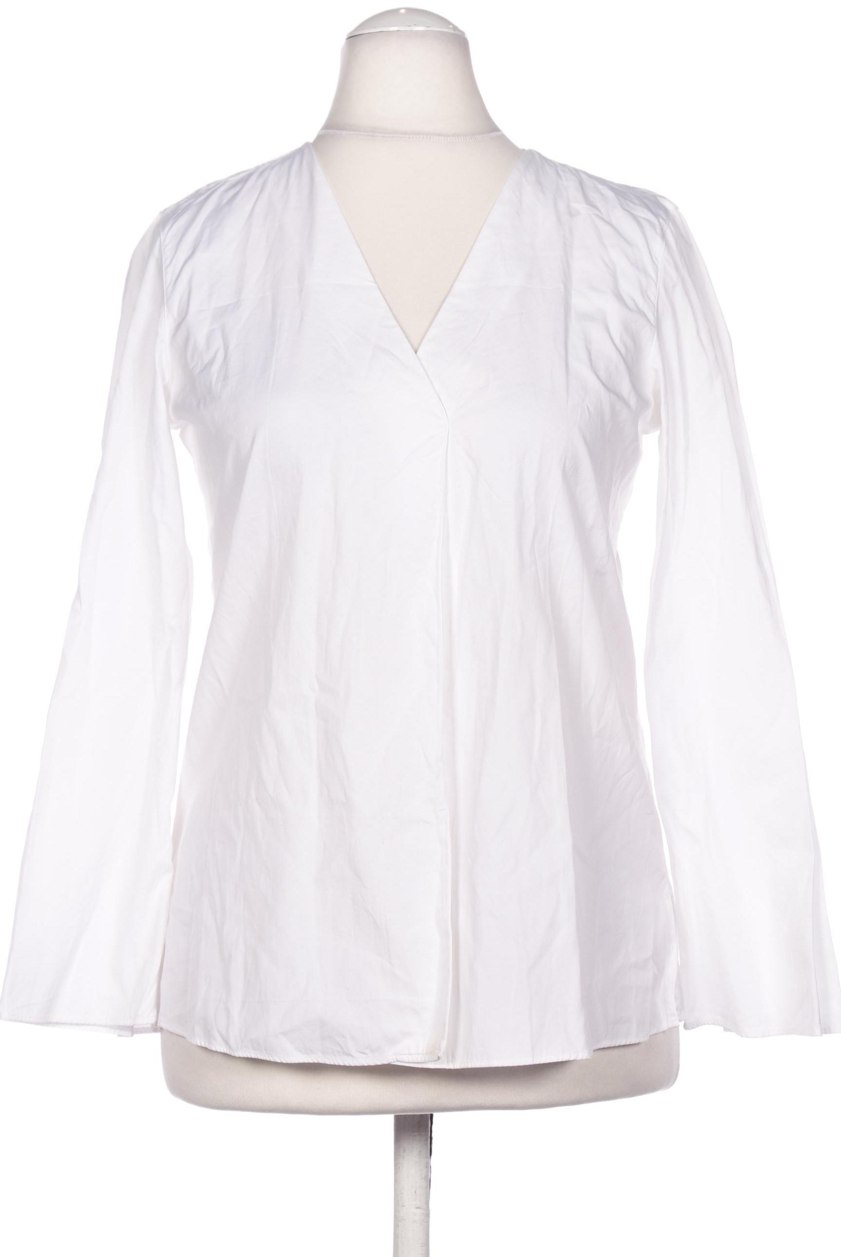 

Massimo Dutti Damen Bluse, weiß, Gr. 36